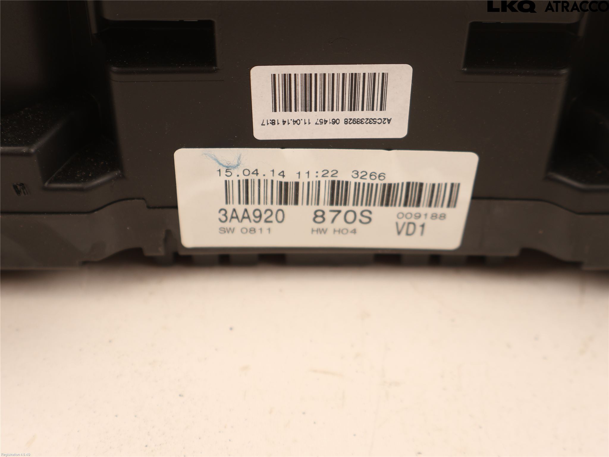 Volkswagen VW PASSAT 11-14 Instrument Komb
