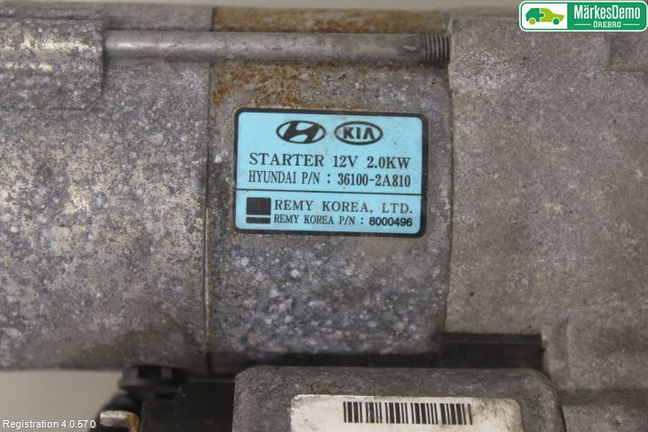 Kia CARENS III 13-19 Startmotor Diesel