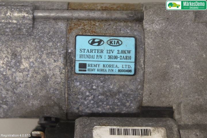 Kia CARENS III 13-19 Startmotor Diesel