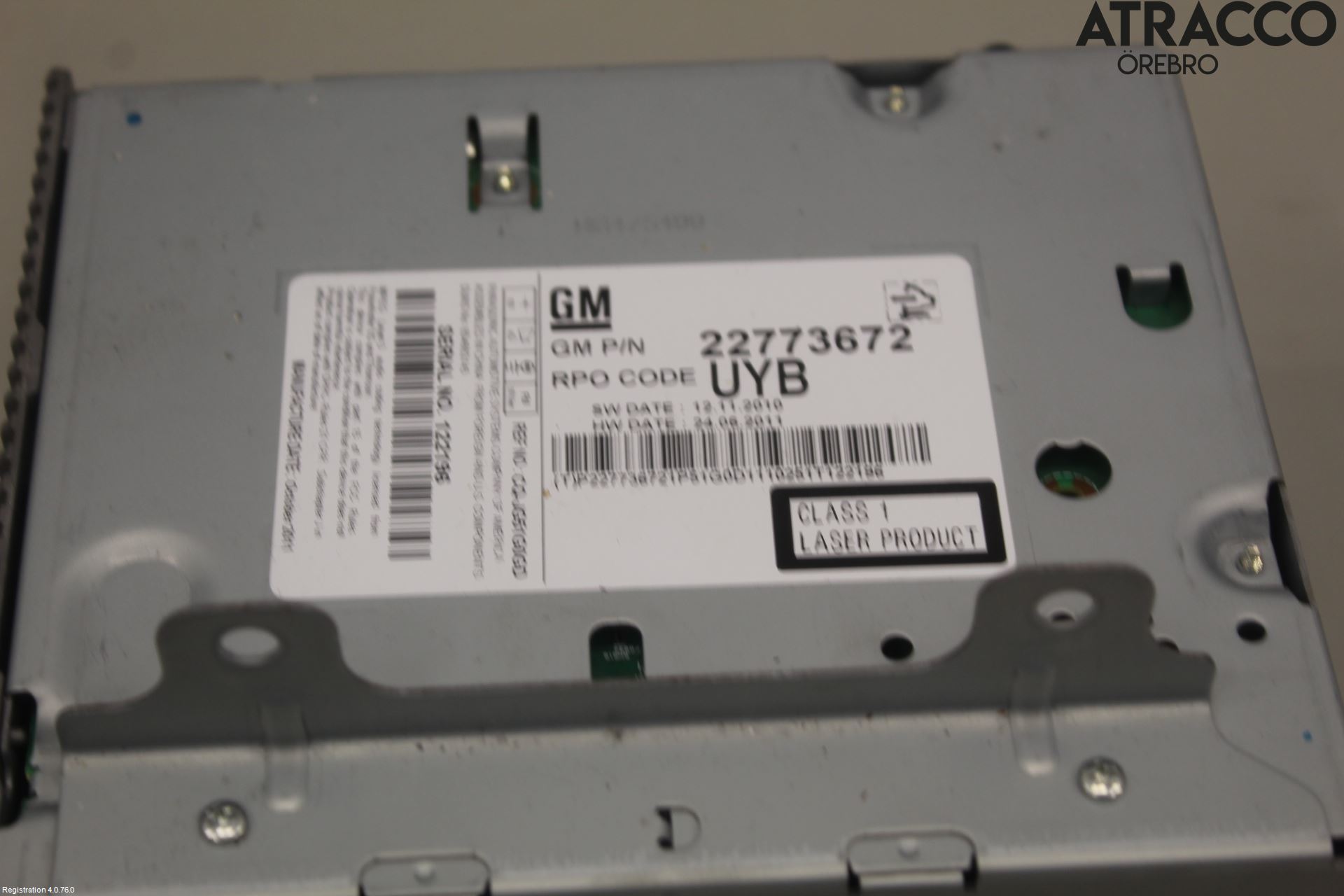 GM CHEVROLET CRUZE Radio