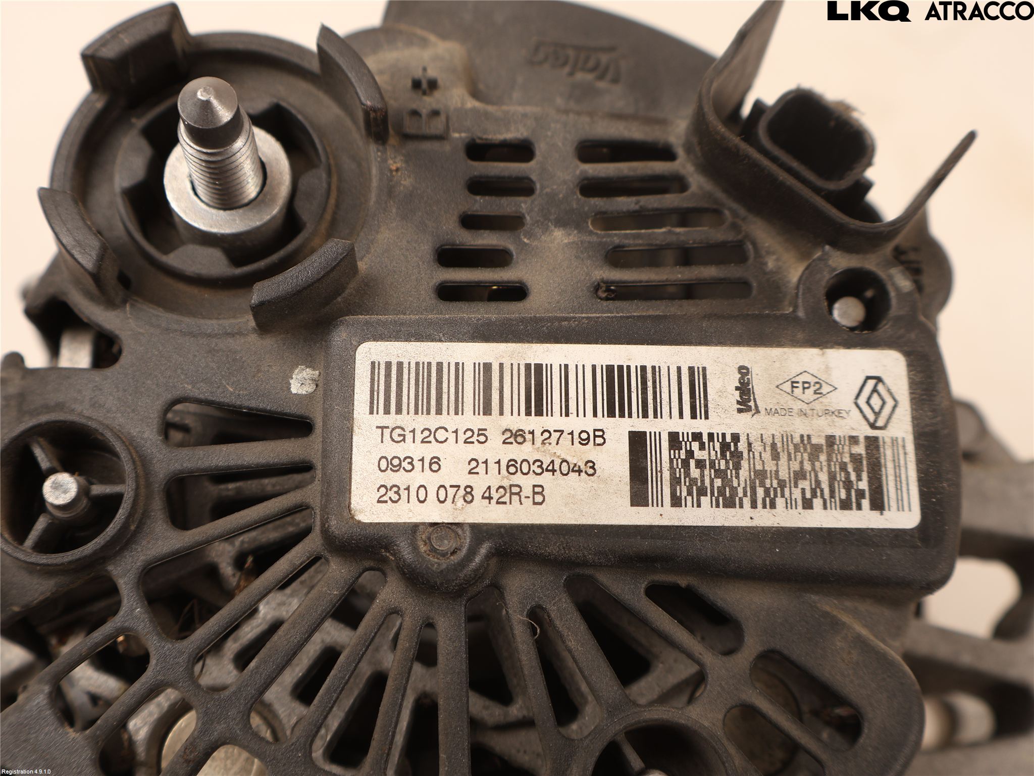 Dacia DUSTER 10-17 Generator