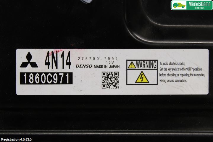 Mitsubishi OUTLANDER 13-21 Styrenhet Insprut Bensin