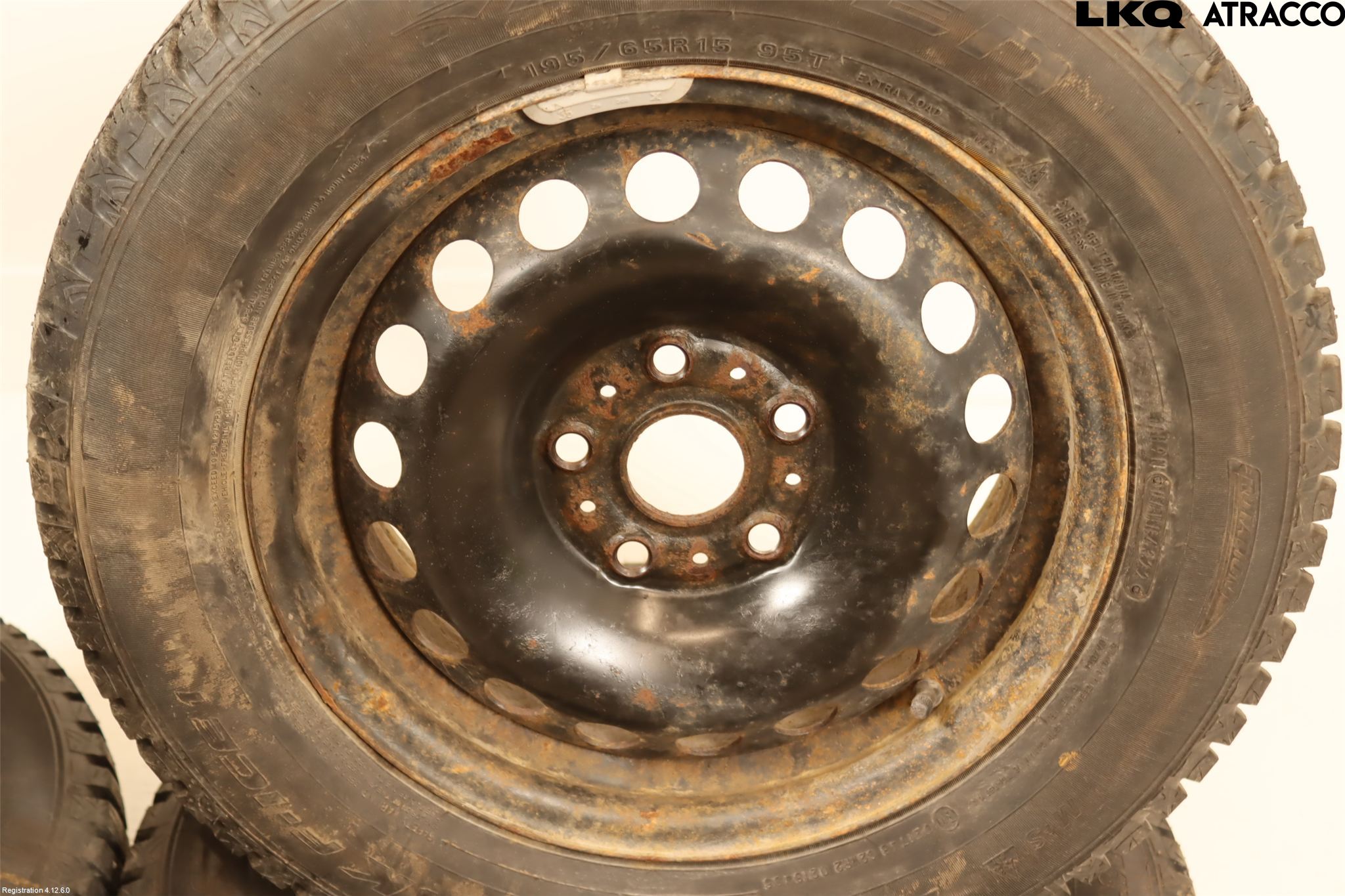 Volkswagen VW CADDY 16-20 Vinterdäck Plåtfälg 4St