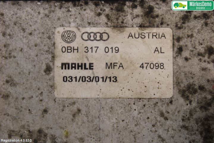 Volkswagen VW TIGUAN 07-16 Oljekylare Automat