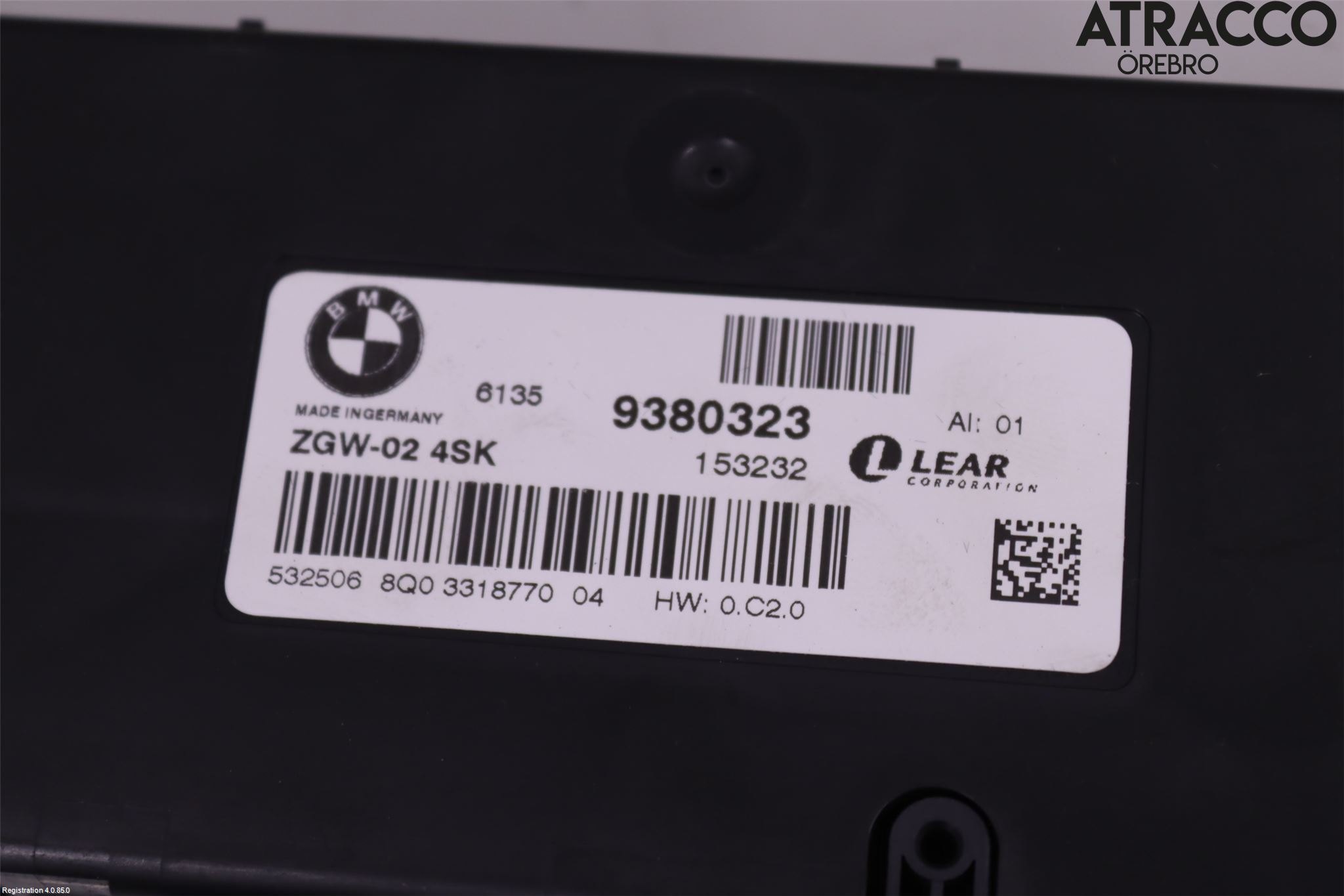 BMW 5 F10/F11/F18 09-17 Styrenhet Övrigt