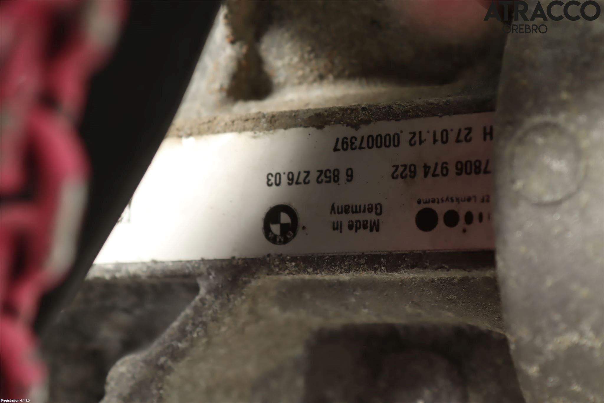 BMW 5 F10/F11/F18 09-17 Styrväxel-Snäcka Elektrisk