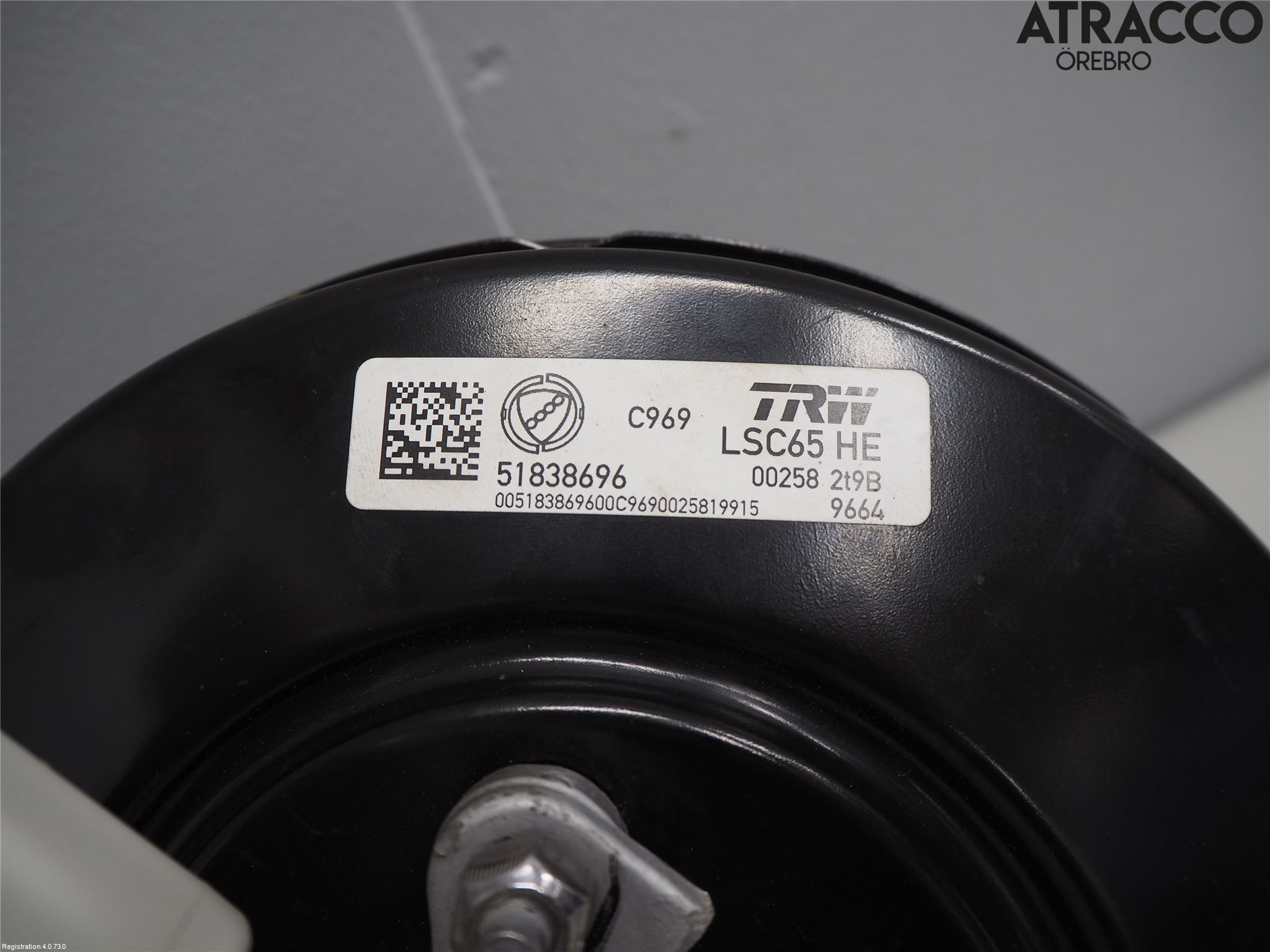 Fiat 500 07- Bromsservo