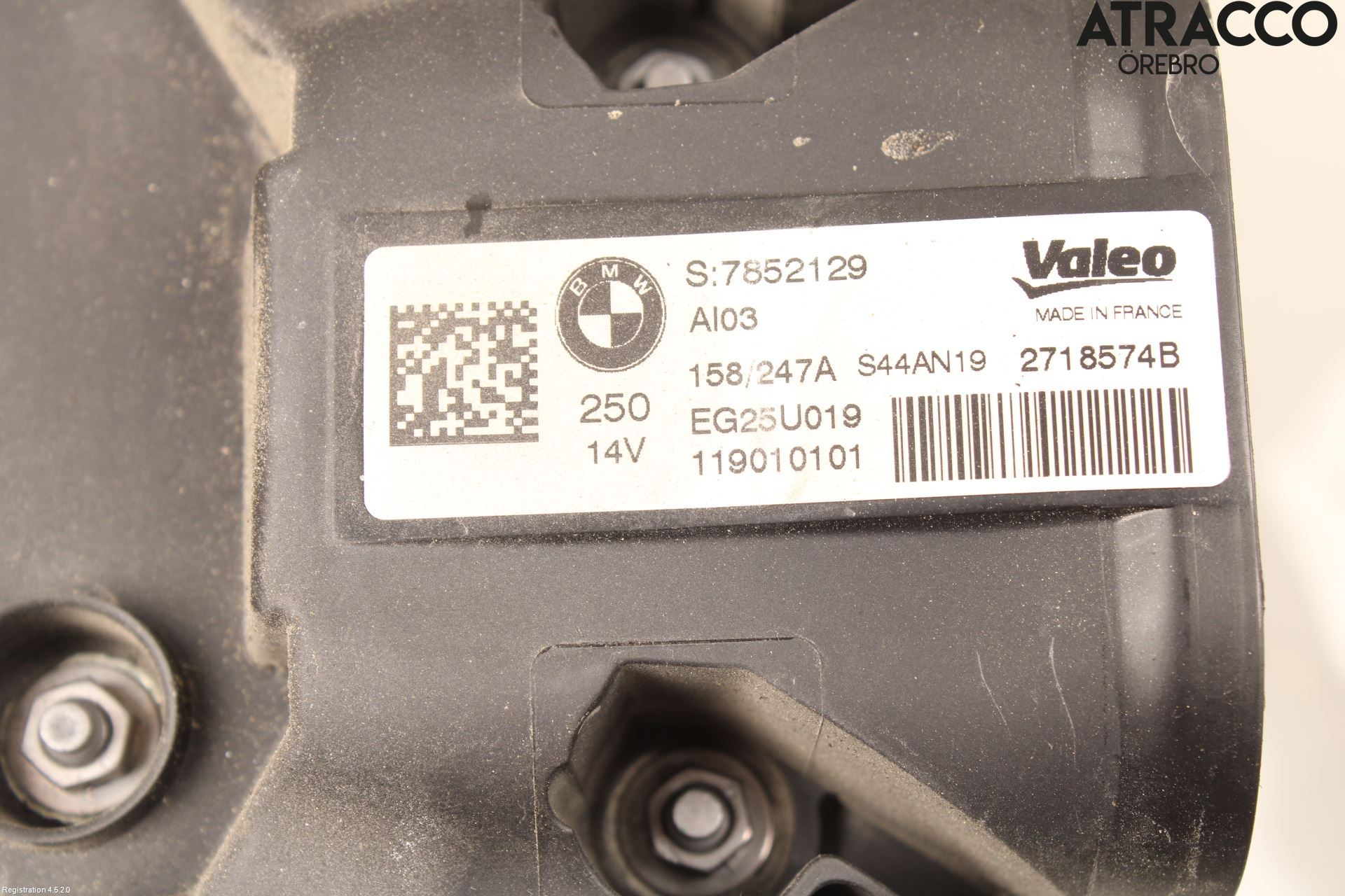 BMW X5 G05 18- Generator