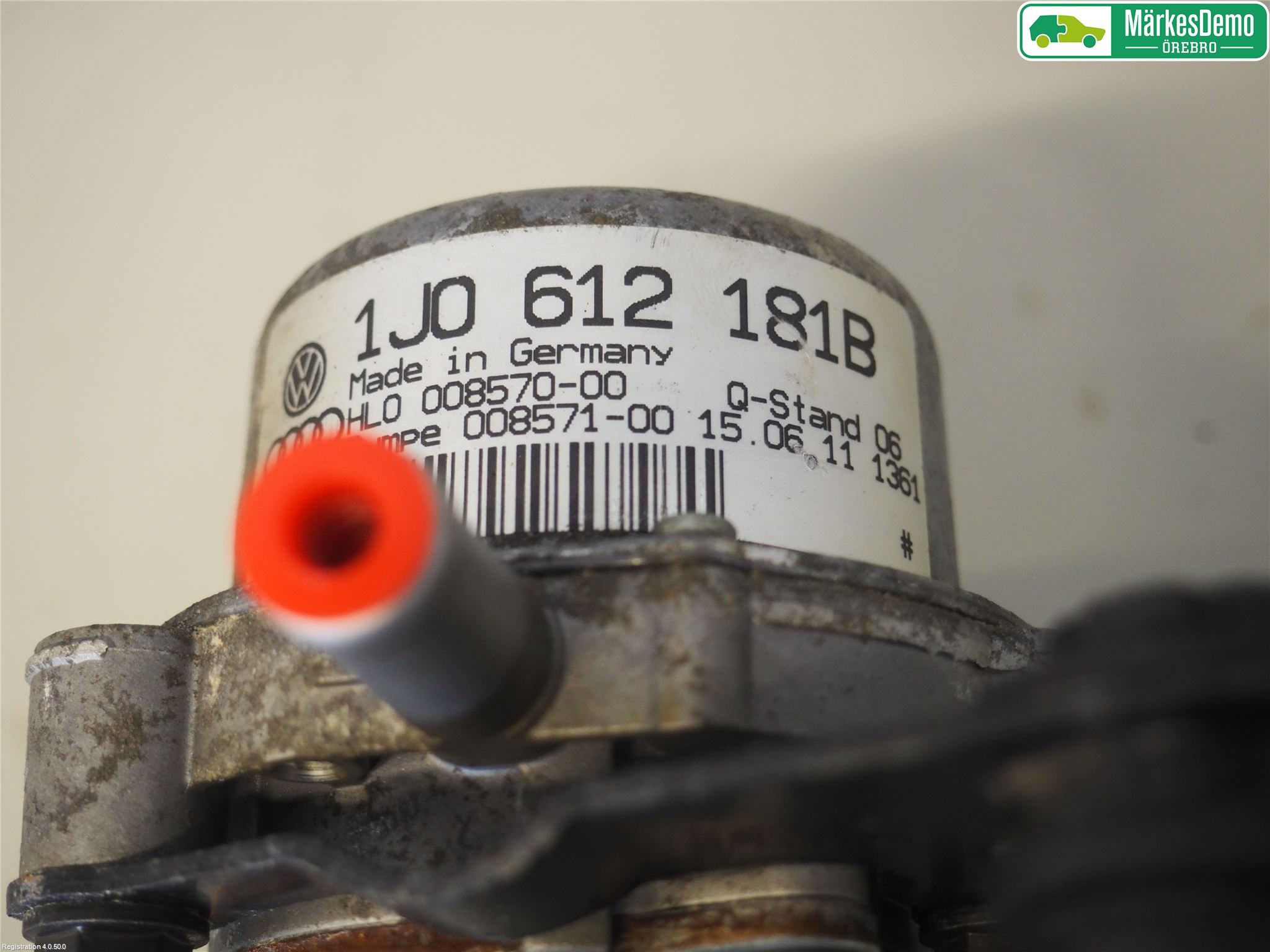 Volkswagen VW POLO 10-17 Vakuumpump