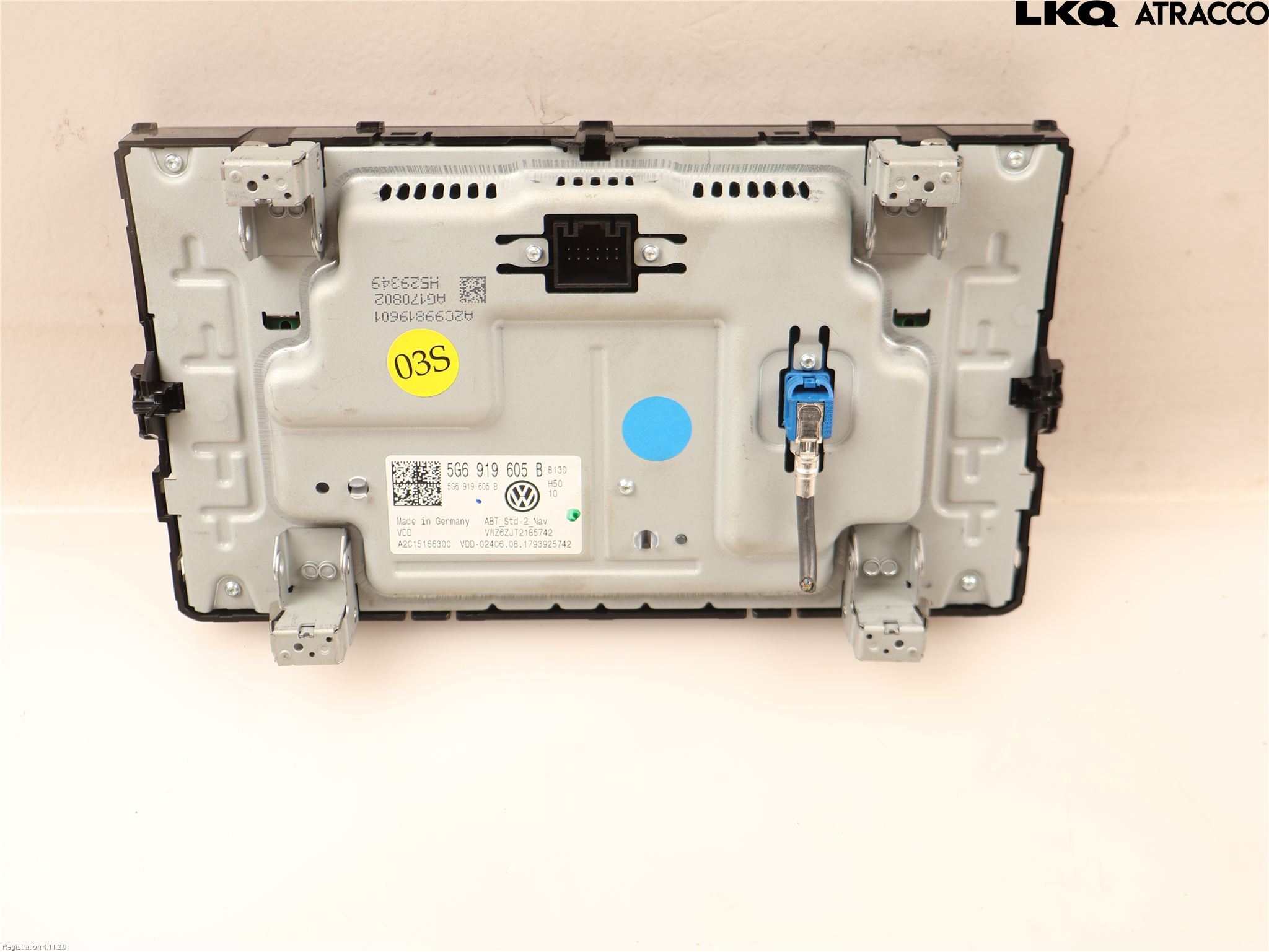 Volkswagen VW PASSAT 15-19 Bildskärm