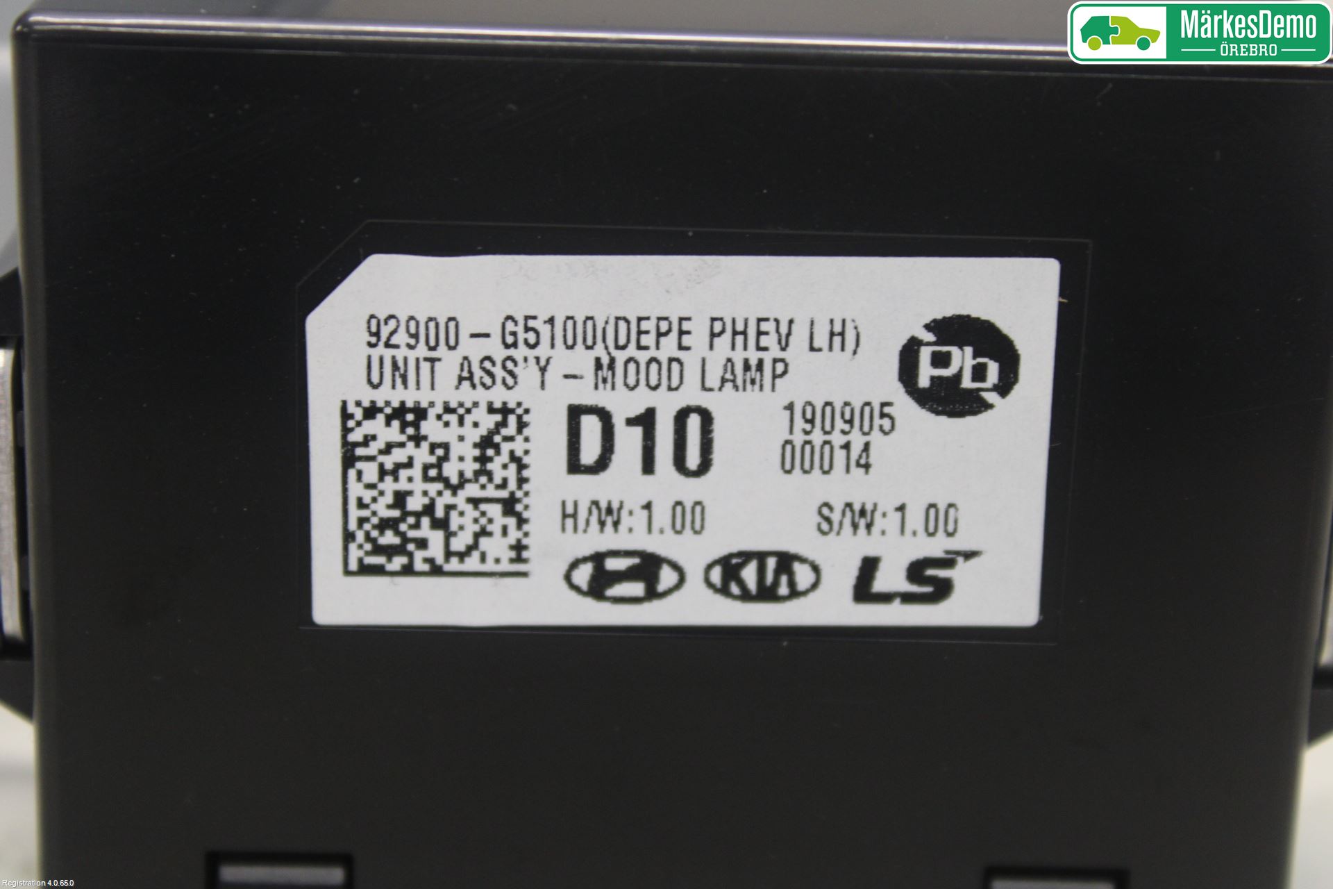 Kia NIRO (DE) 17-22 Styrenhet Övrigt