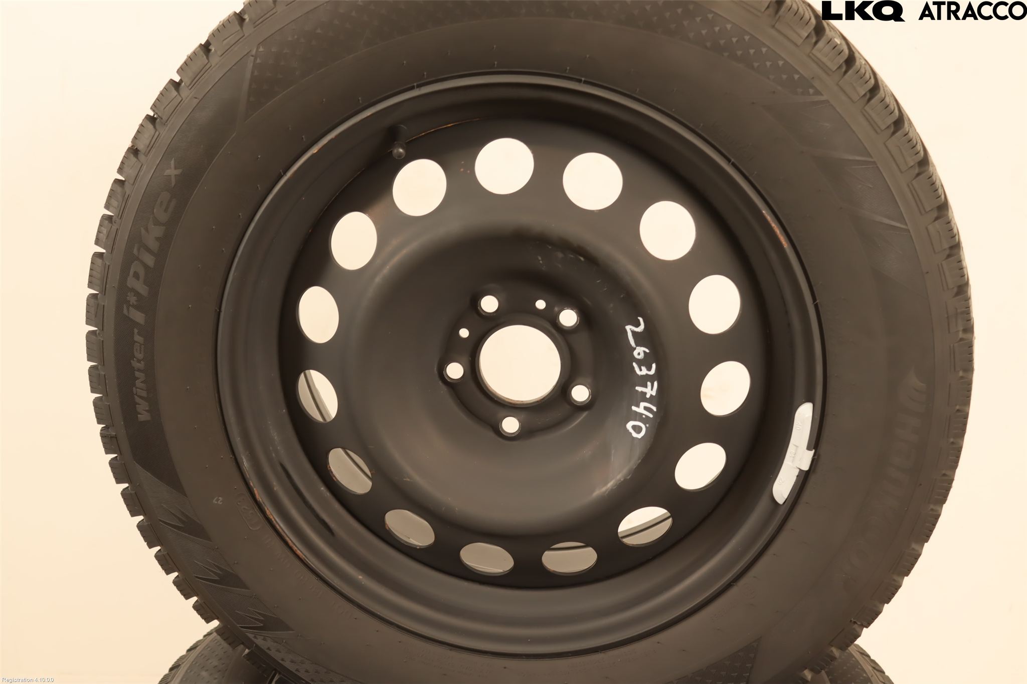 Peugeot 408 22- Vinterdäck Plåtfälg 4St