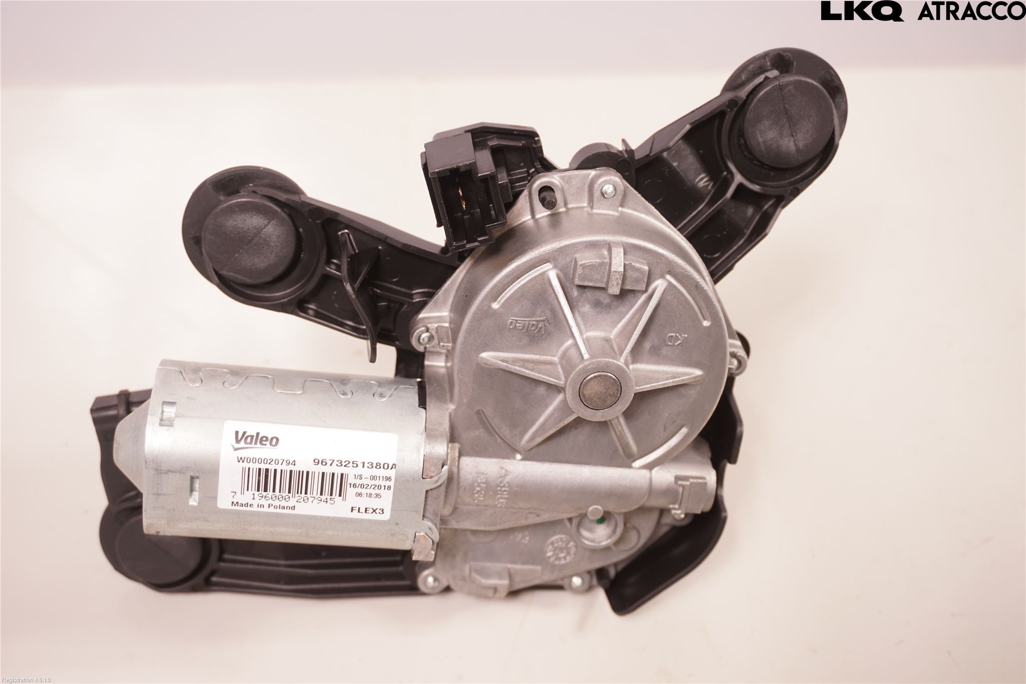 Peugeot PEUGOT 208 16-19 Torkarmotor Baklucka