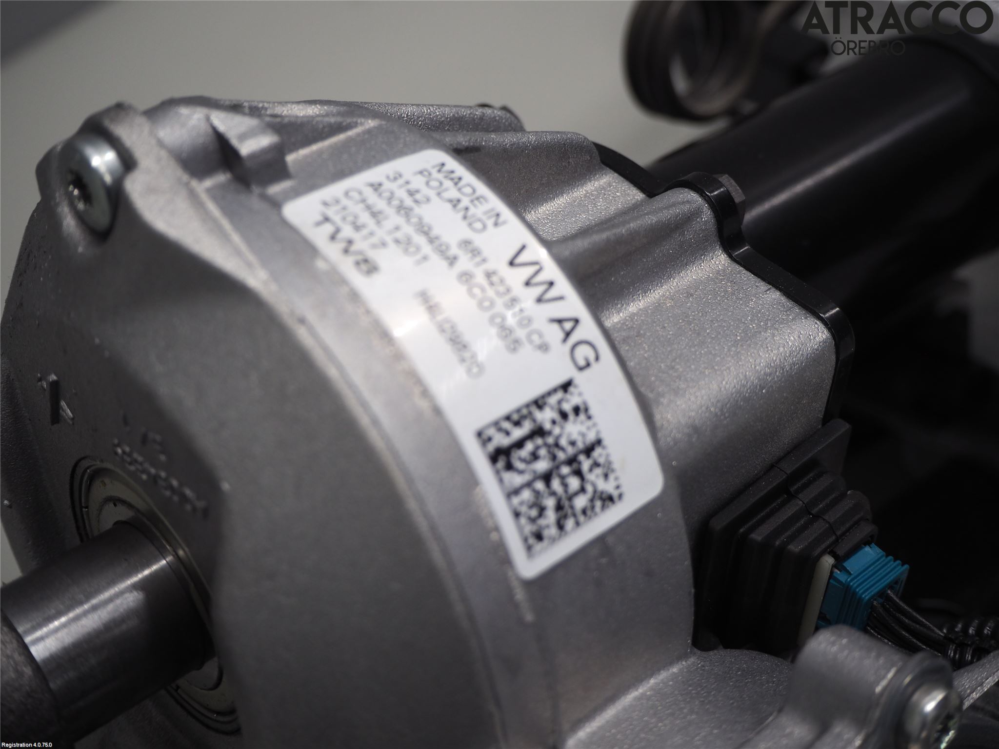 Audi A1/S1 11-18 Rattaxelagg Med Inb Servo