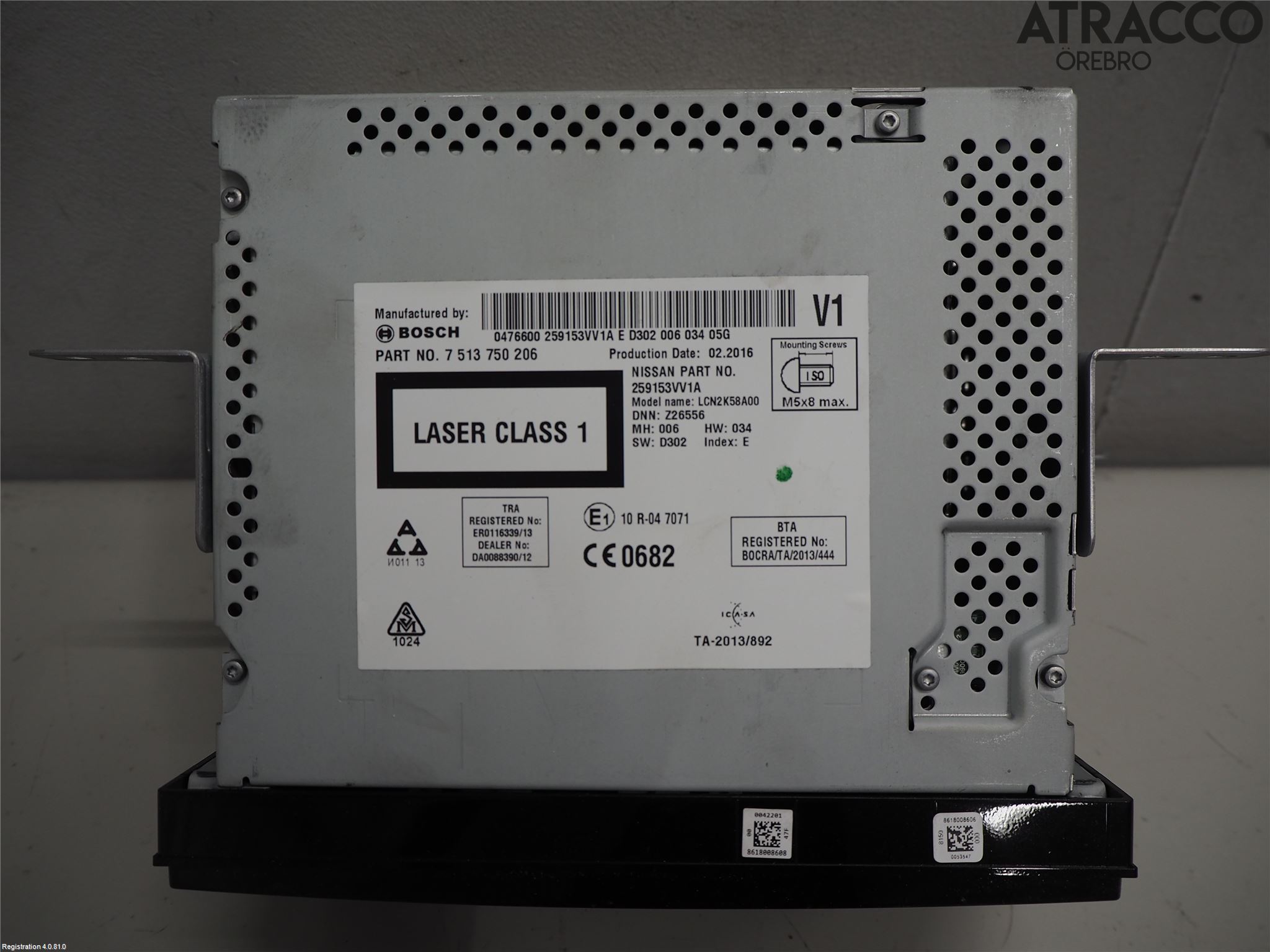 Nissan NOTE E12 14-20 Gps Navigator