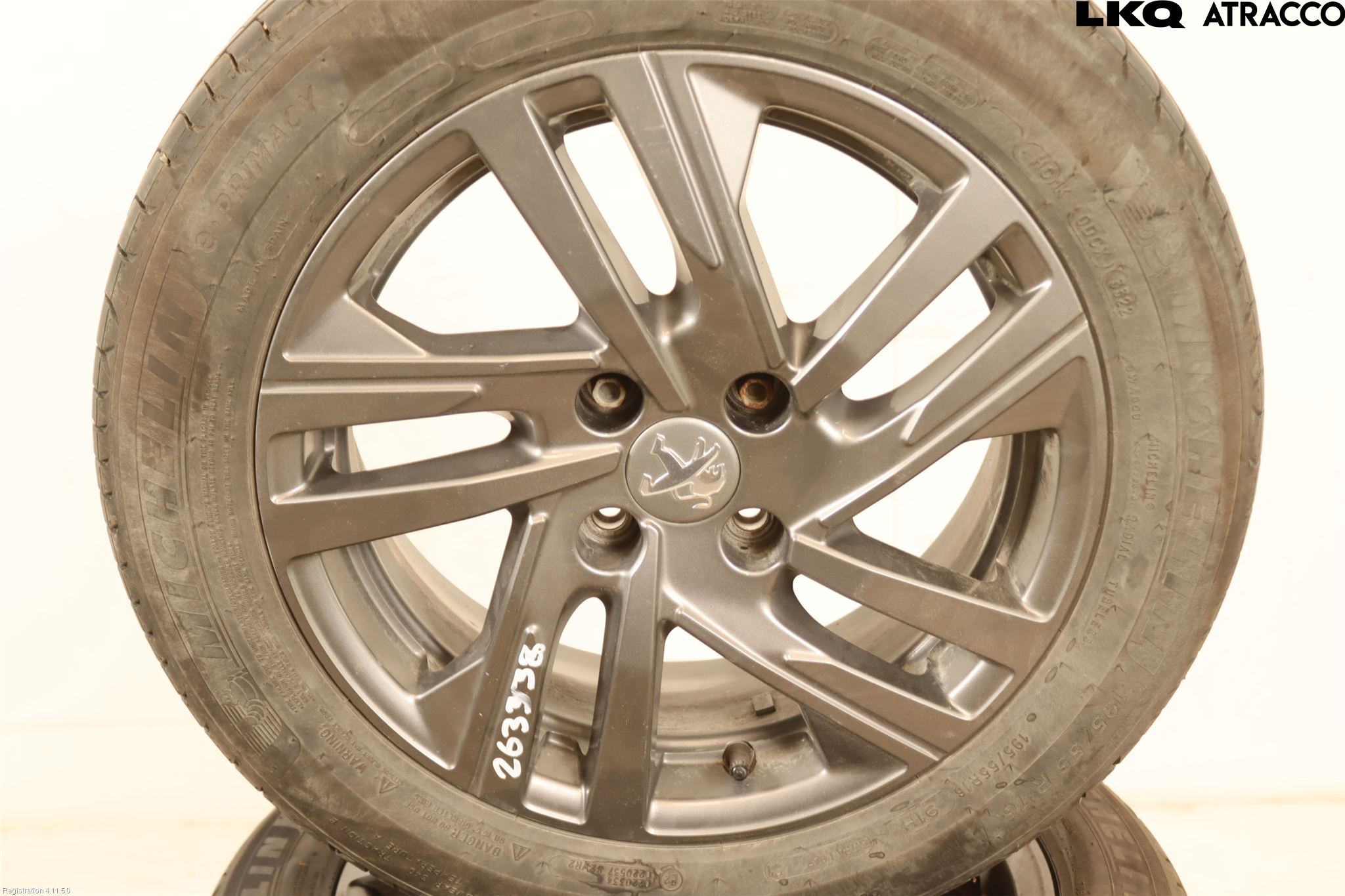 Peugeot 208/E-208 20- Sommardäck Alumfälg 4St