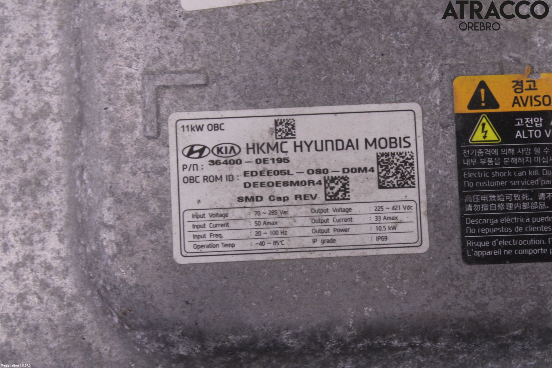 Kia NIRO (DE) 17-22 Hybridconverter