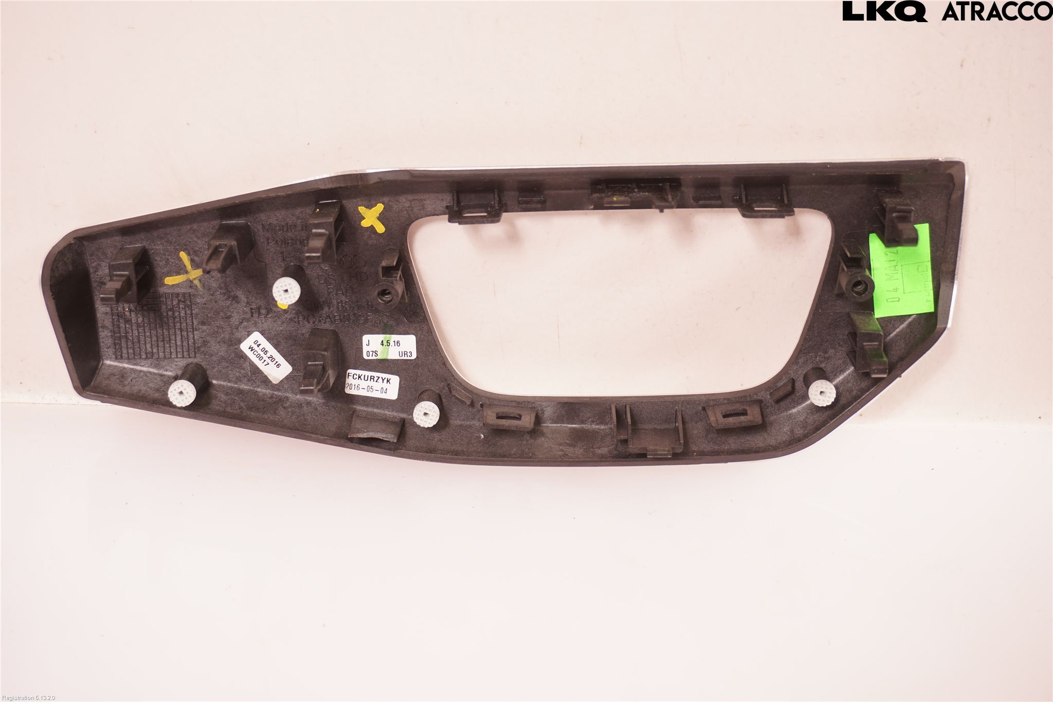 Audi A4/S4 B9 16-19 Instrumentbräda Inlägg-Dekorlist