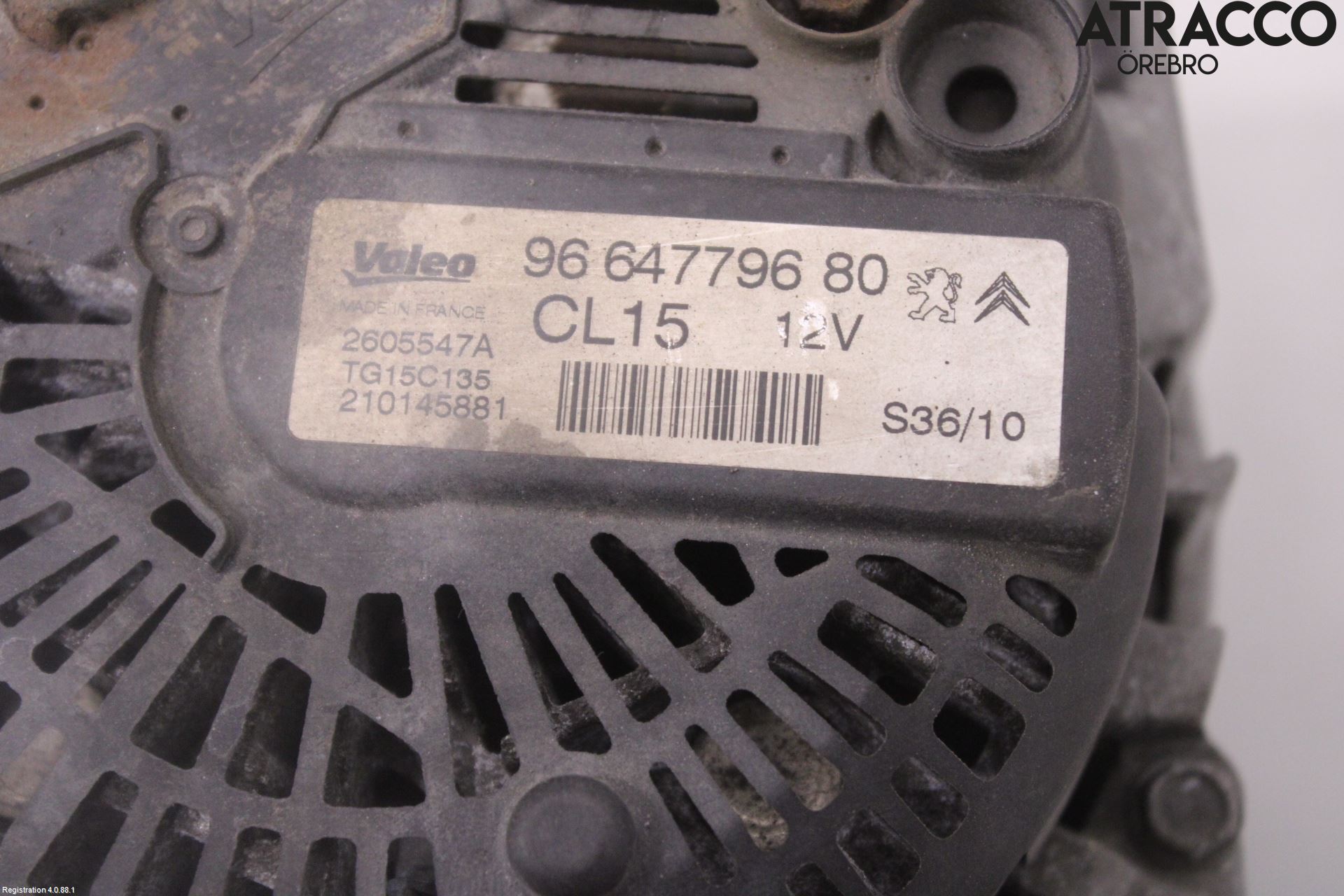 Peugeot 207 Generator