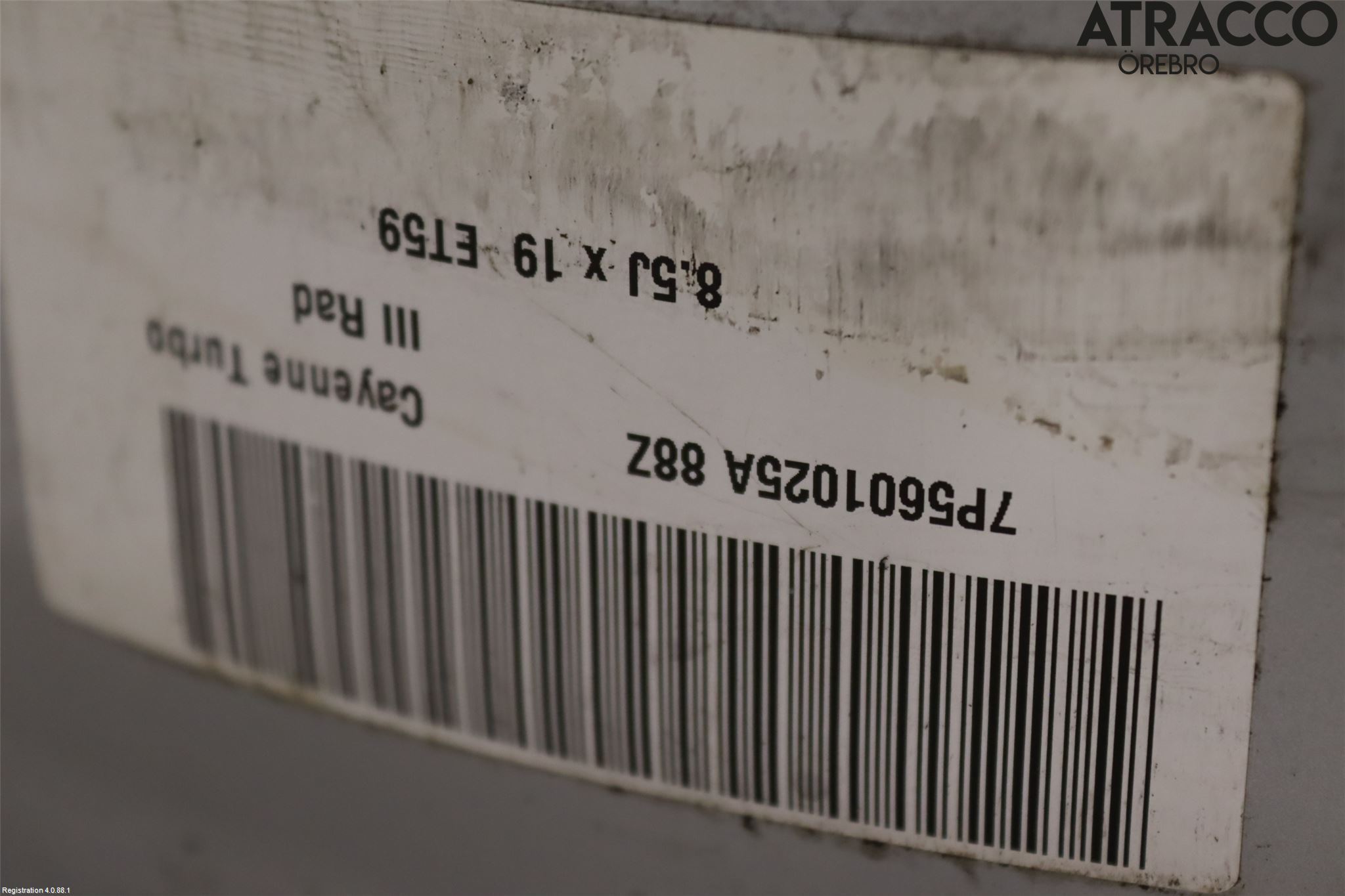 Porsche CAYENNE 03- Fälg Aluminium