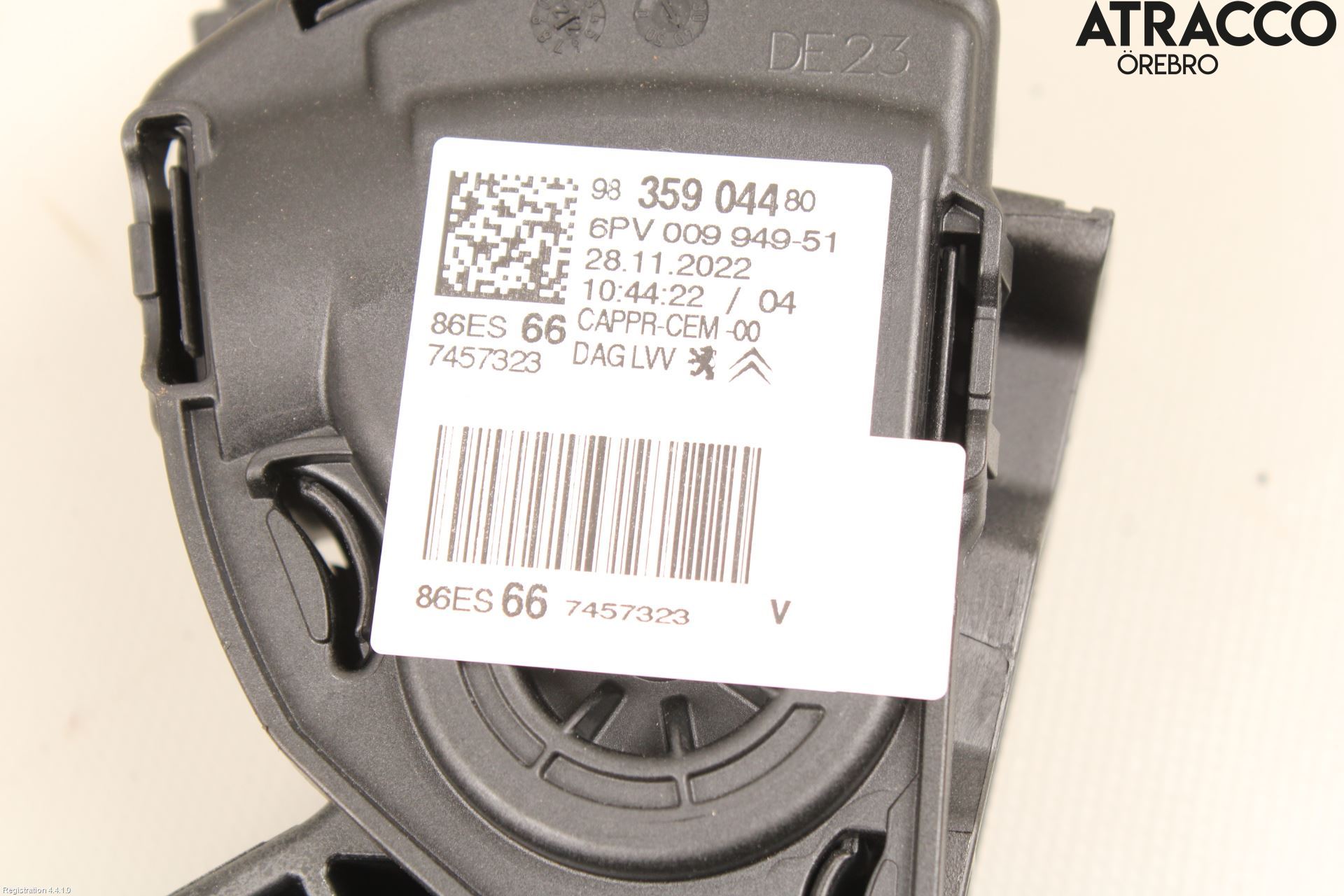 Citroen COTROEN C3 17-24 Gaspedal