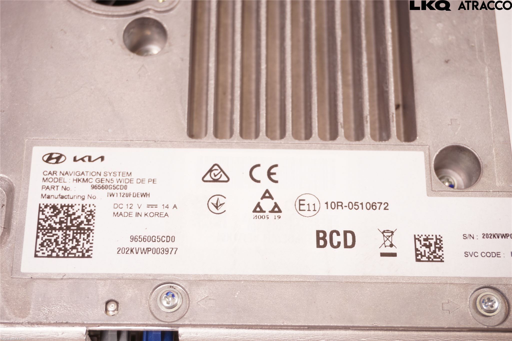 Kia NIRO (DE) 17-22 Gps Navigator