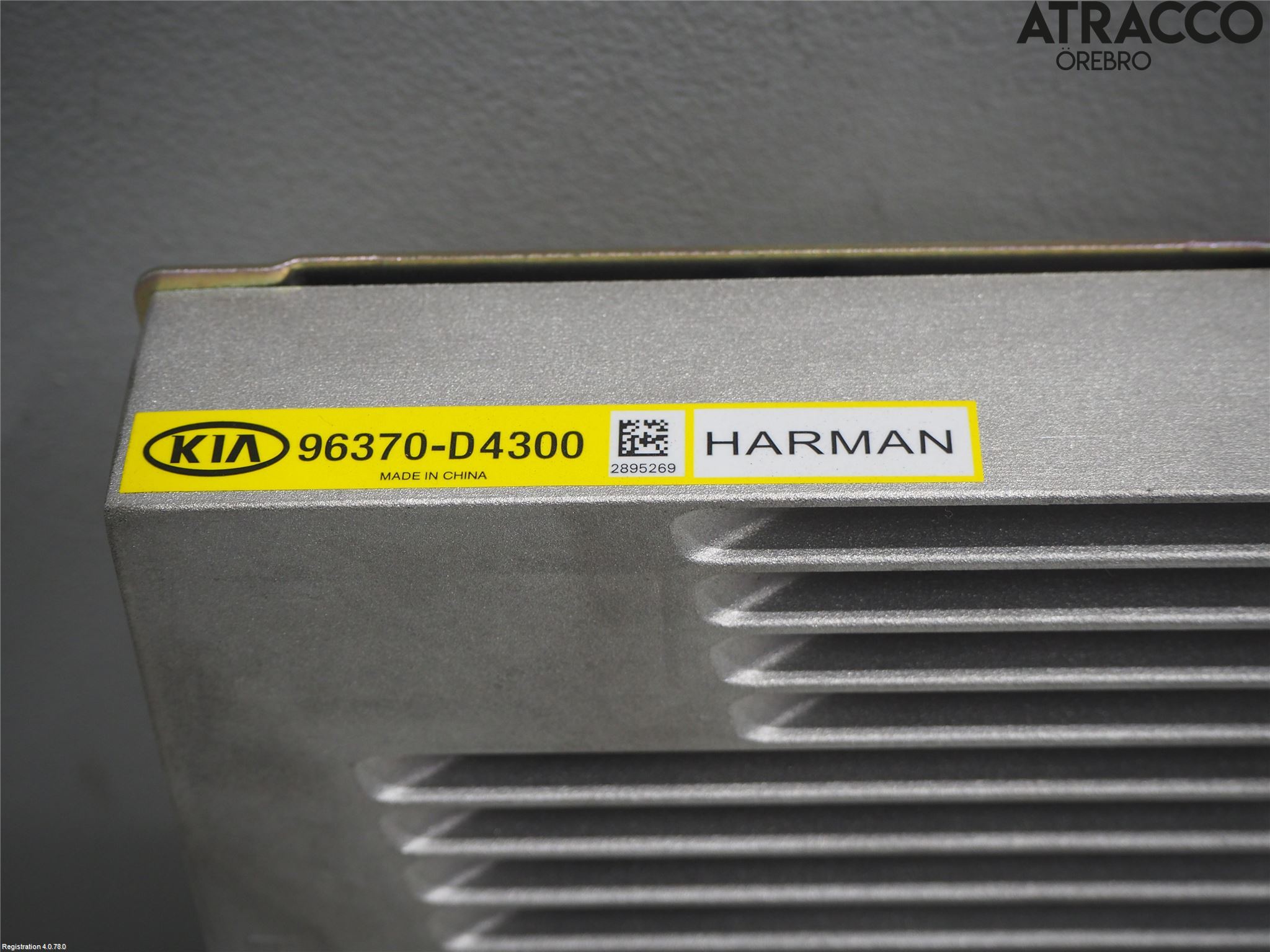 Kia OPTIMA 16-20 Radio-Stereo Förstärkare