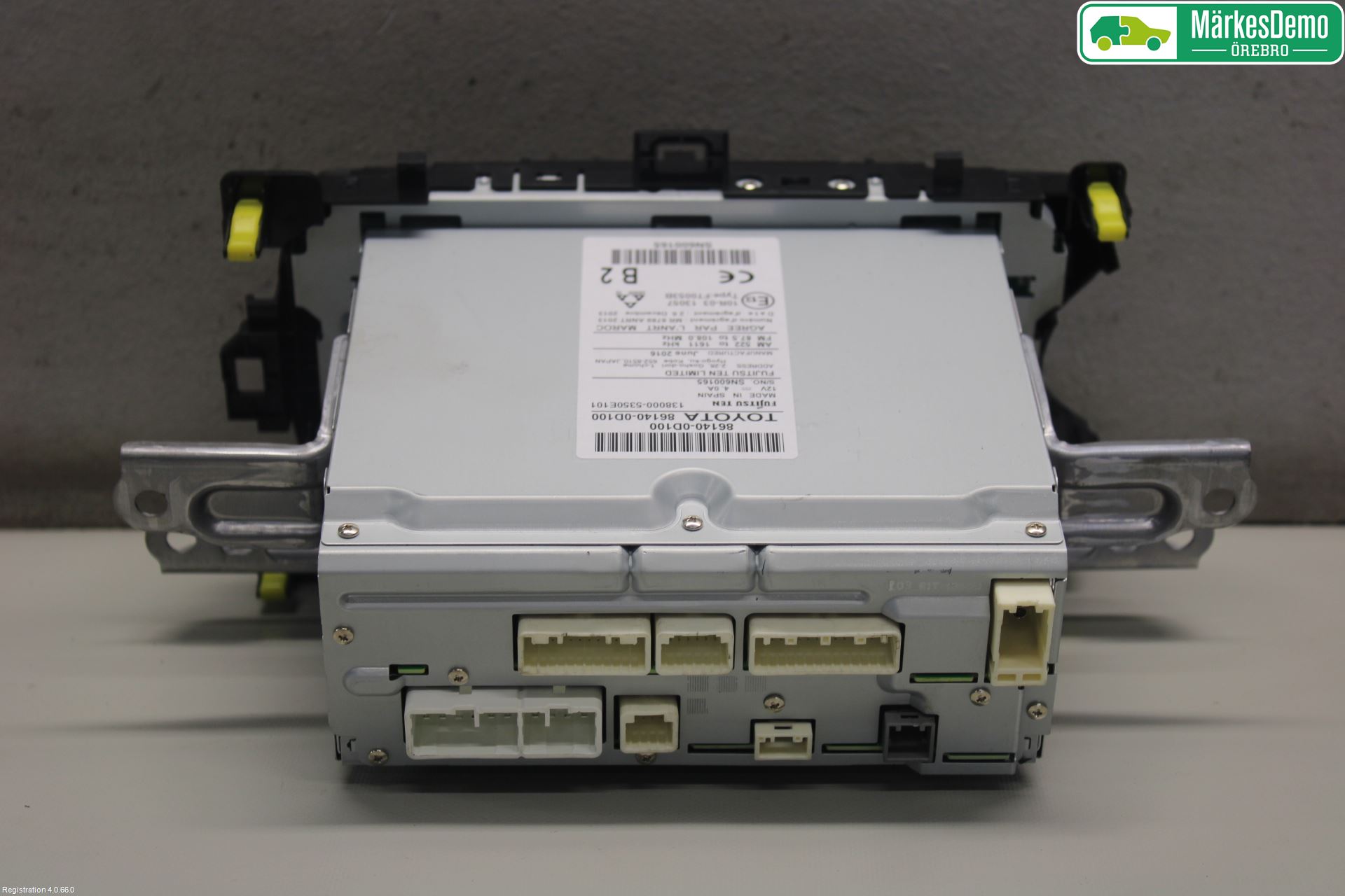 Toyota YARIS XP130 15-20 Cd Radio - Multimediapanel