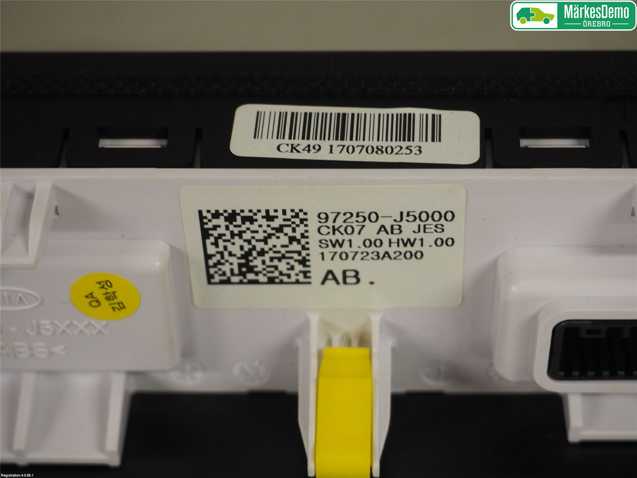 Kia STINGER 18- Ac Styrenhet Ac Manöveren