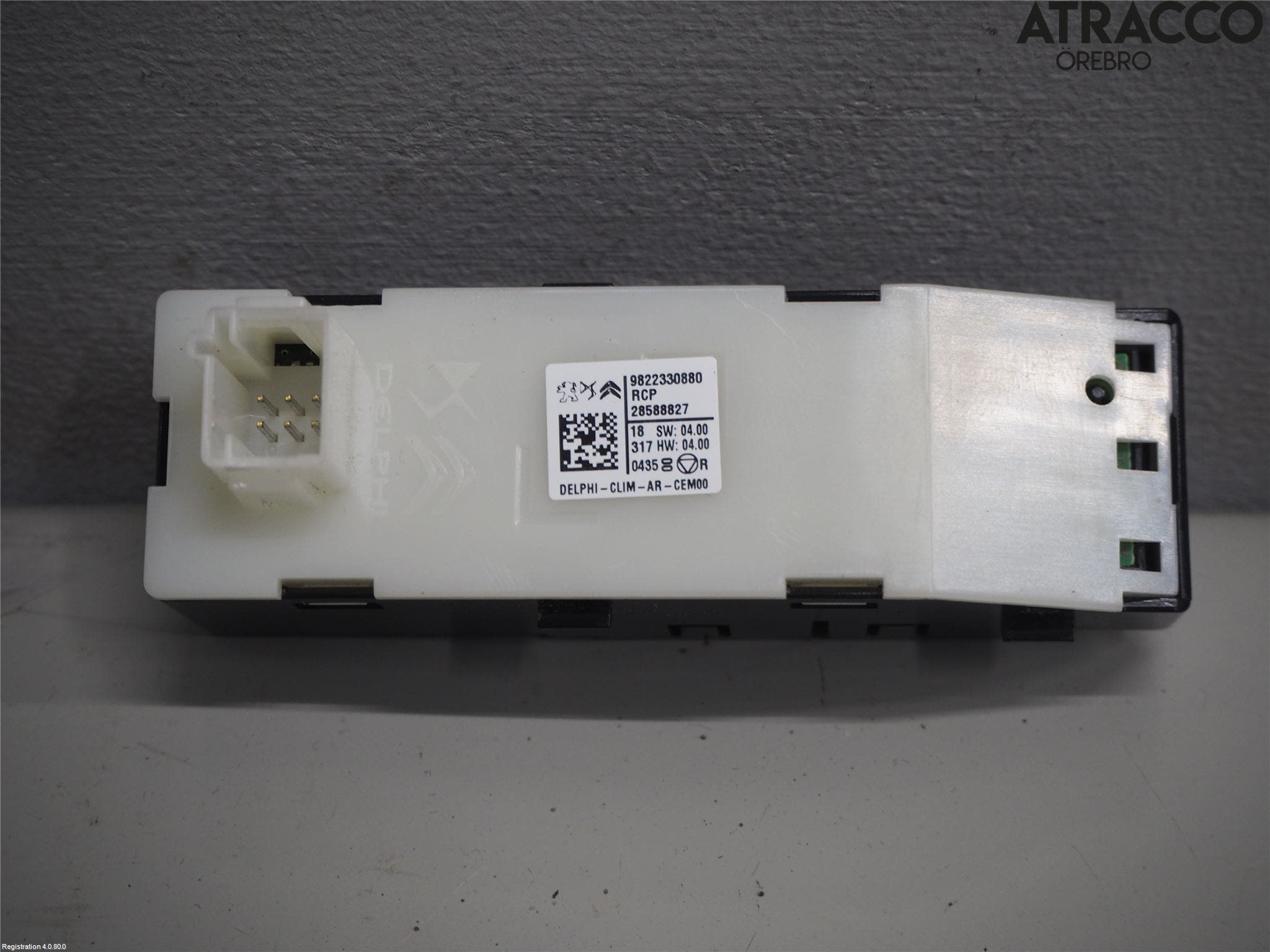 Peugeot 5008 17-24 Strömställare Fläkt