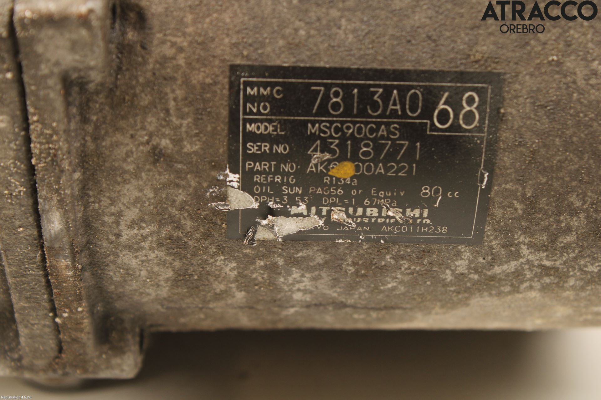 Mitsubishi LANCER 07-14 Ac Kompressor