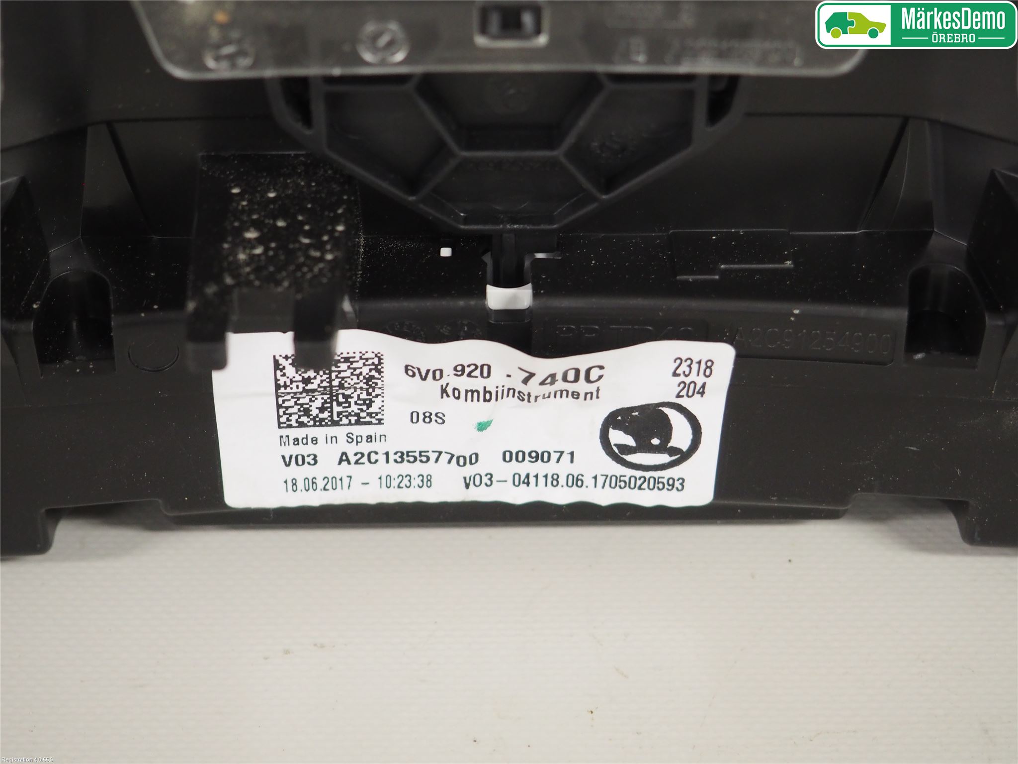 Skoda FABIA 15-21 Instrument Komb