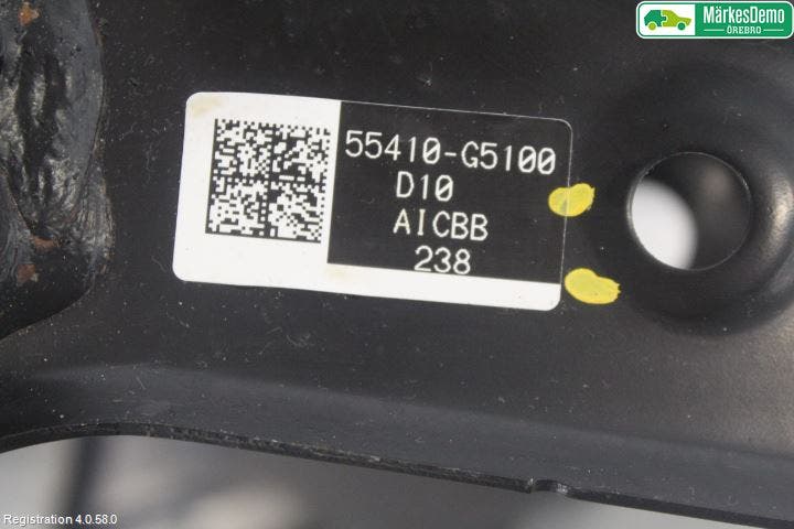 Kia NIRO (DE) 17-22 Bakaxelbalk