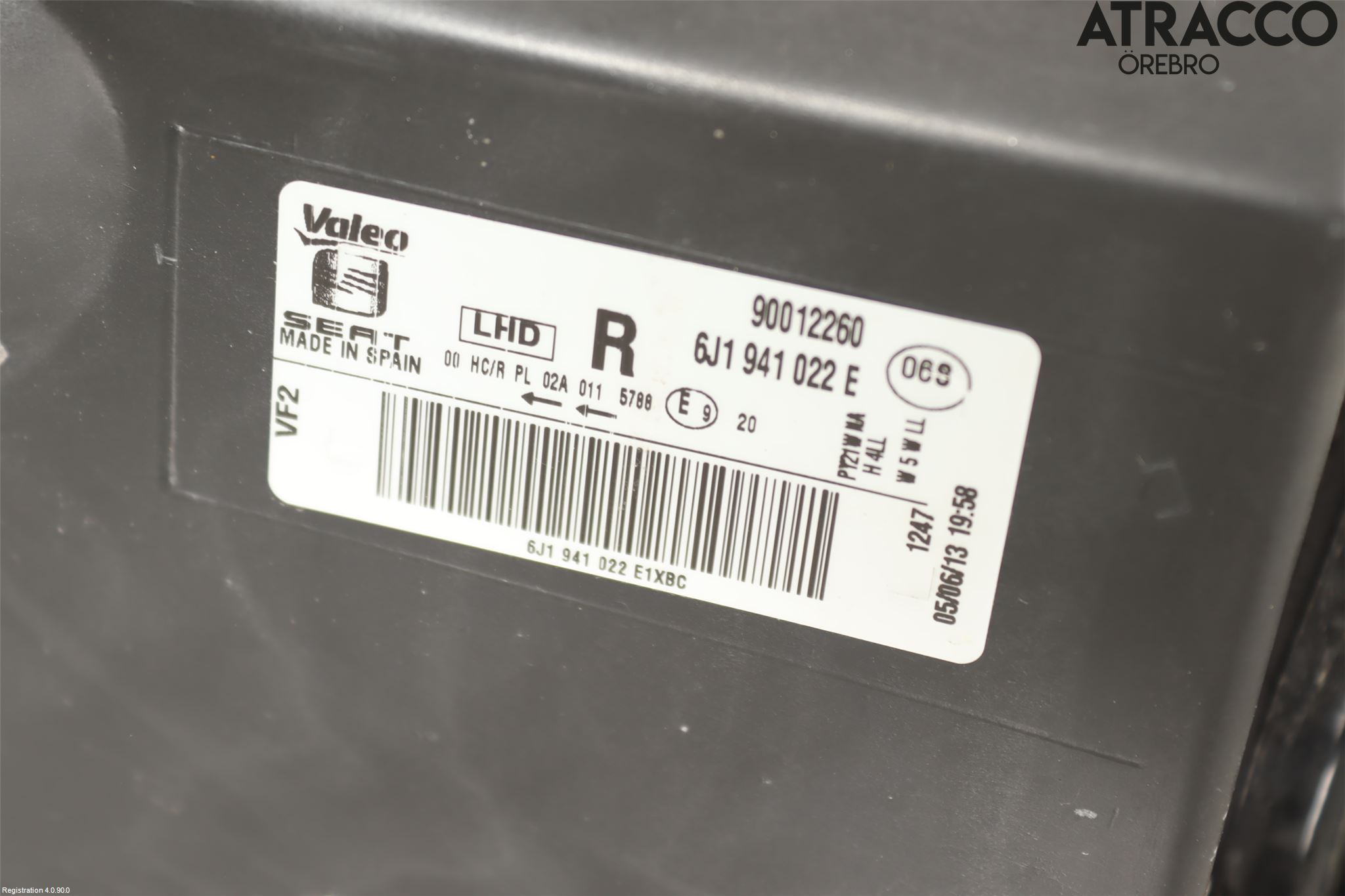 Seat IBIZA IV 08-16 Strålkastare Höger