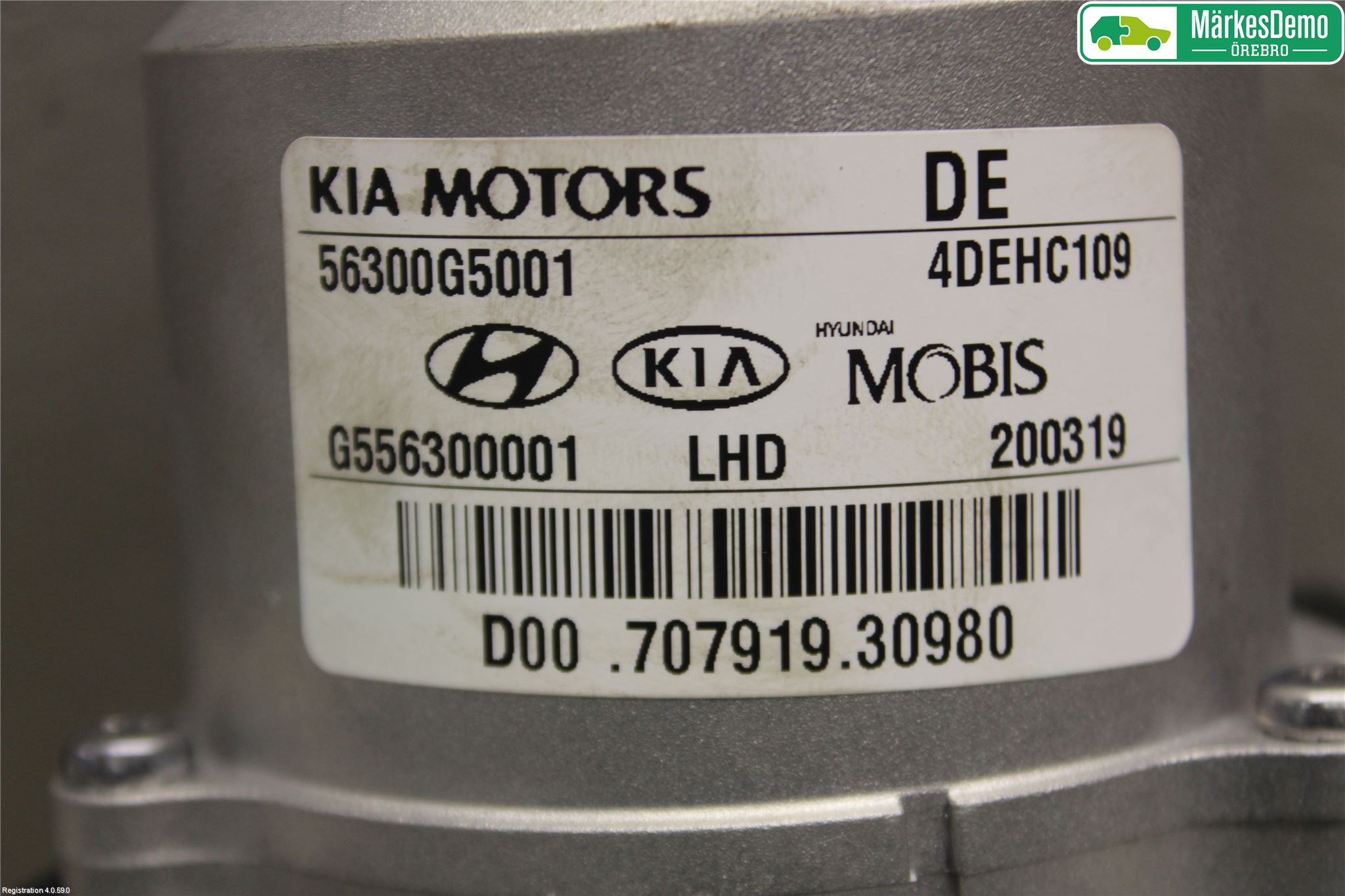 Kia NIRO (DE) 17-22 Rattaxelagg Med Inb Servo
