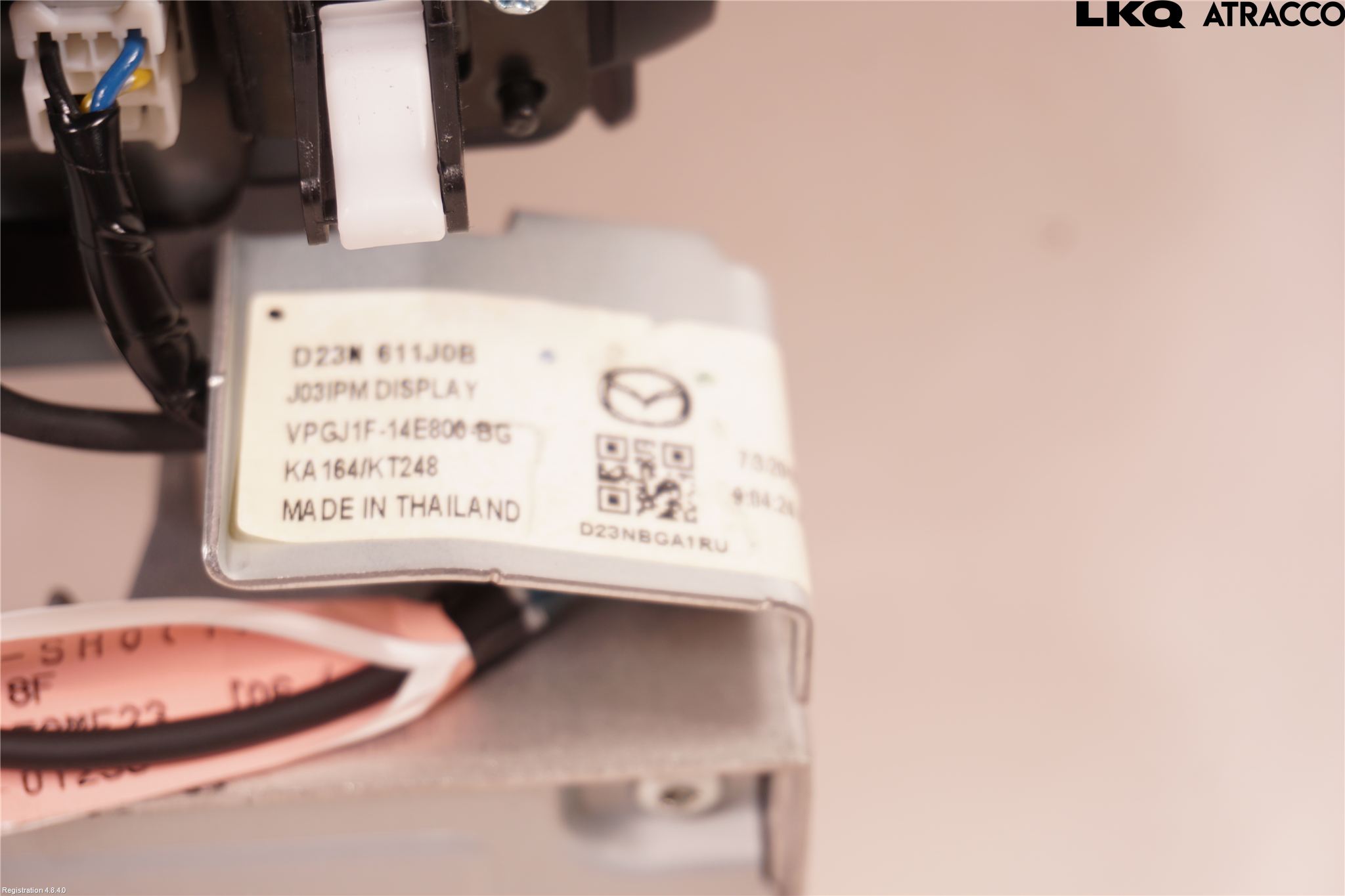 Mazda CX-3 Cd Radio - Multimediapanel