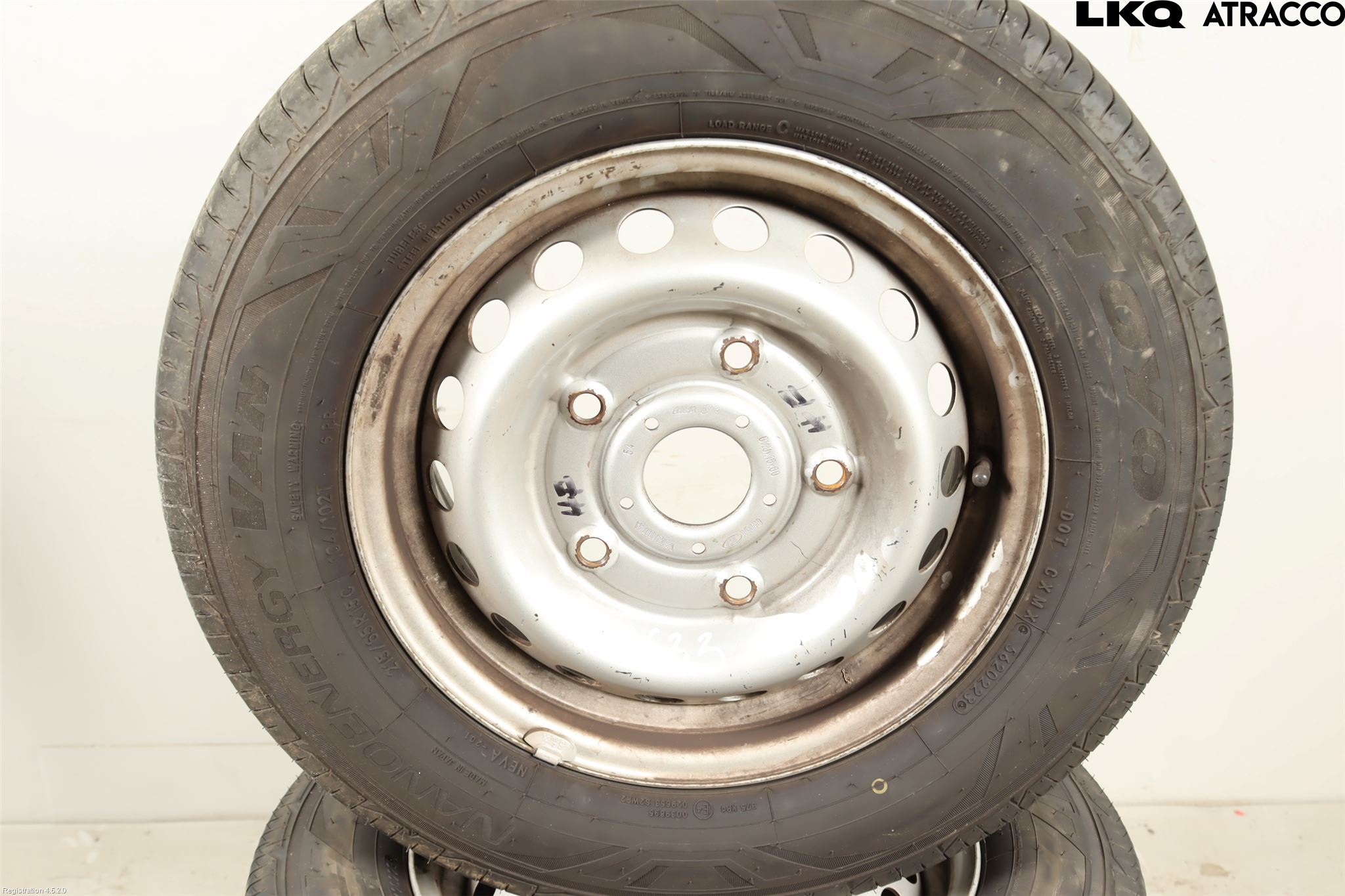 Ford TRANSIT SKÅP/BUSS 14-22 Sommardäck Plåtfälg 4St