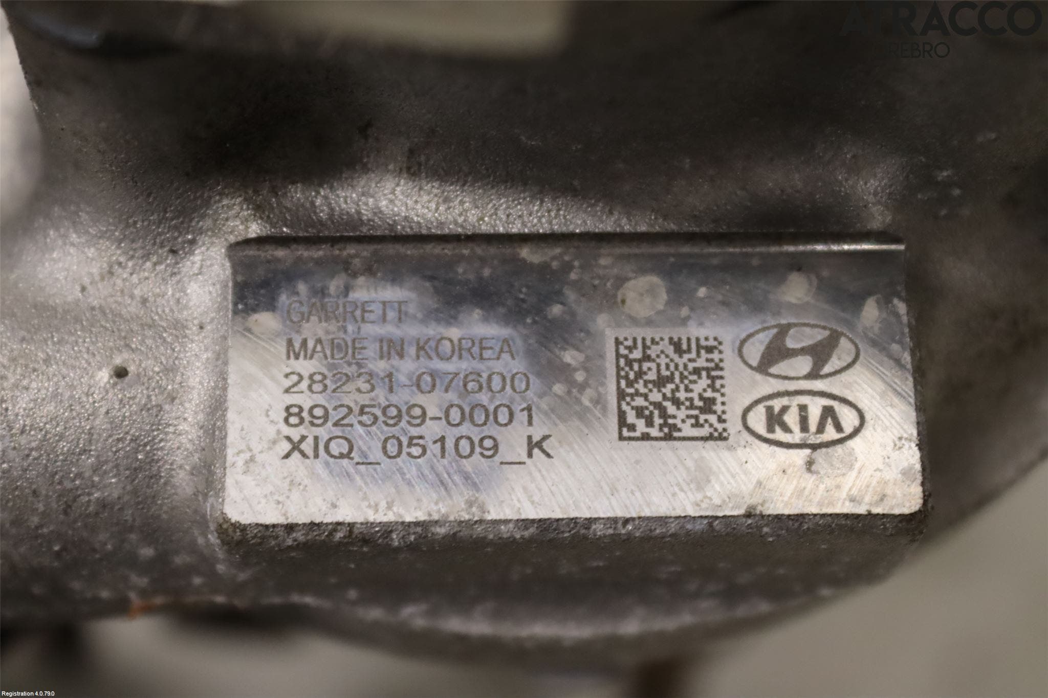 Kia RIO 17- Turboaggregat