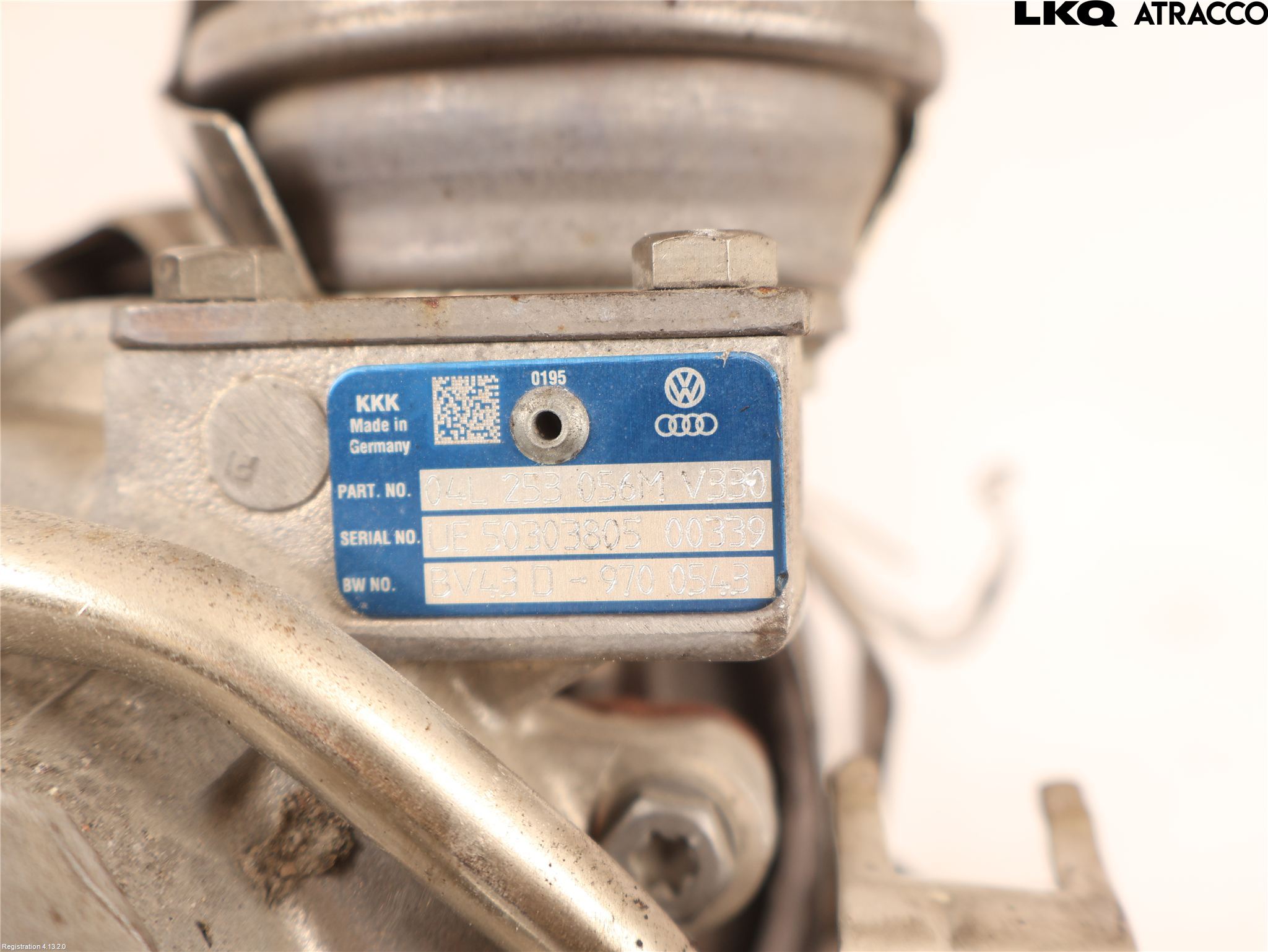 Volkswagen VW PASSAT 15-19 Turboaggregat