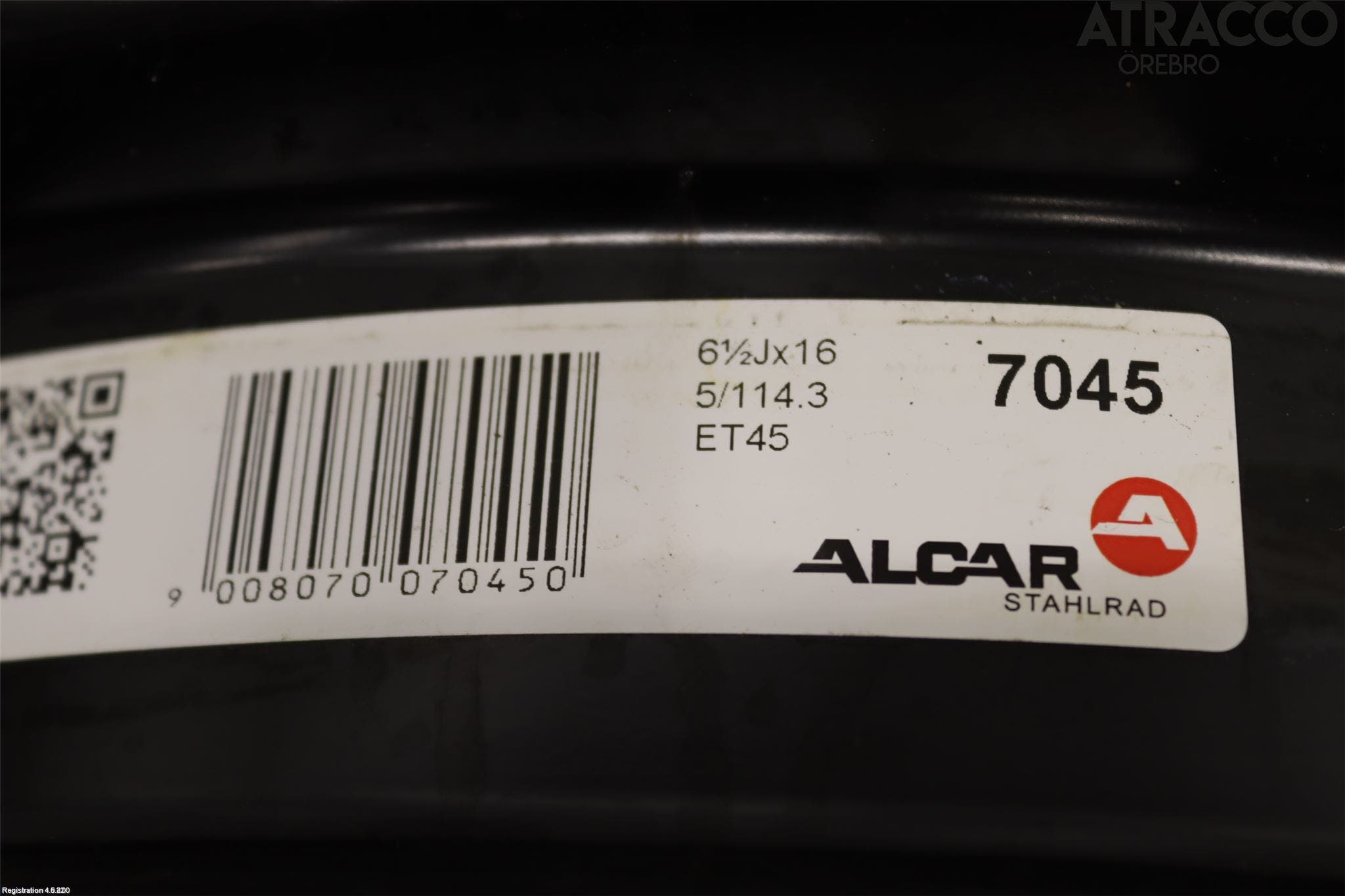 Kia NIRO (DE) 17-22 Fälg Plåt