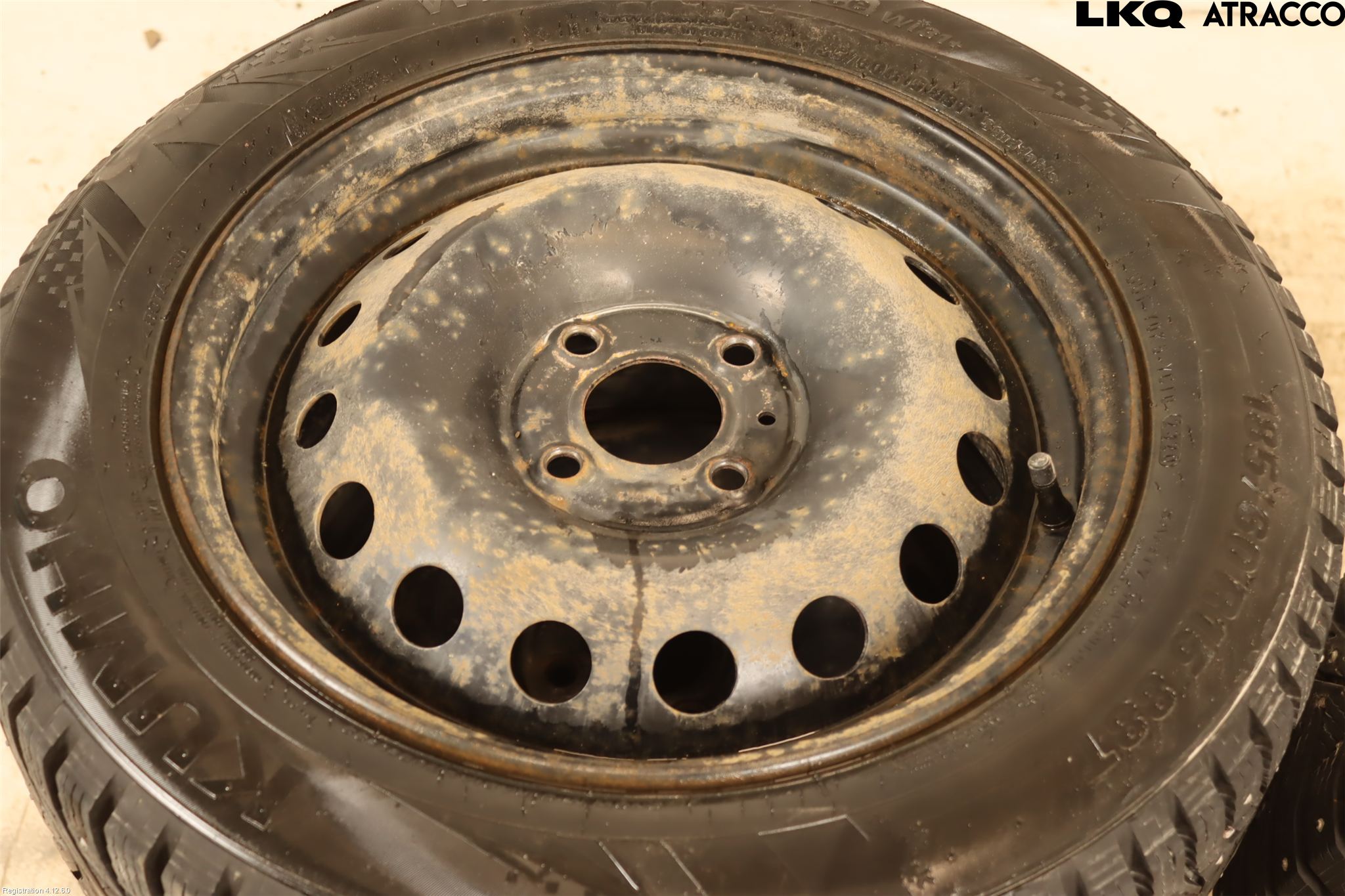 Renault CLIO II 01-08 Vinterdäck Plåtfälg 4St