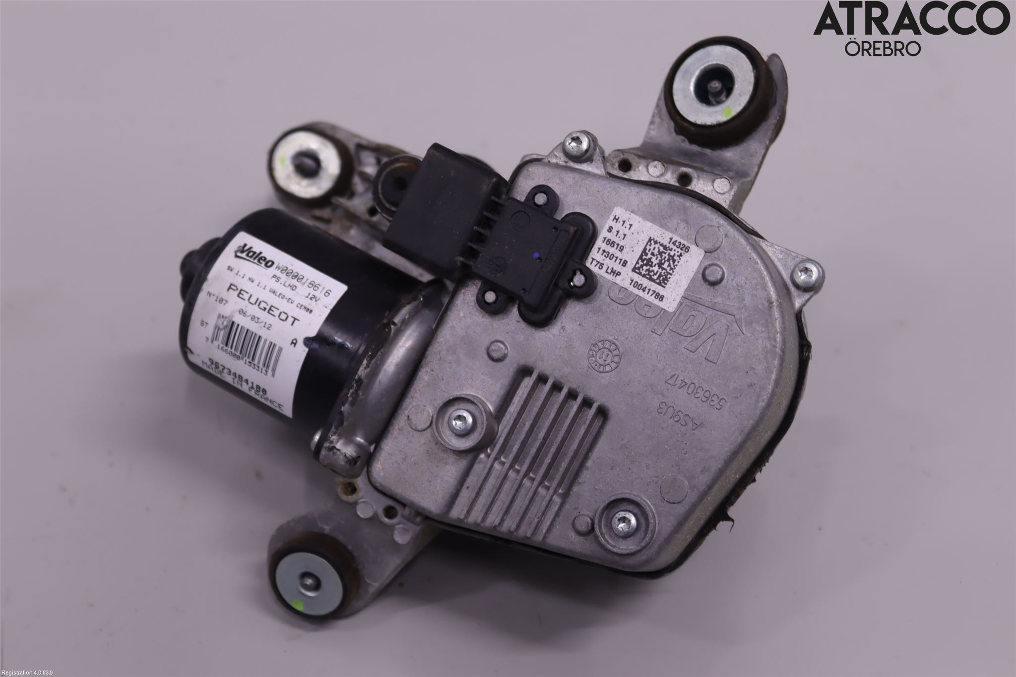Peugeot RCZ Torkarmotor Vindruta