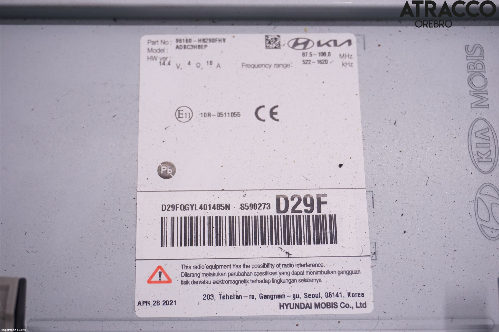 Kia RIO 17- Gps Navigator
