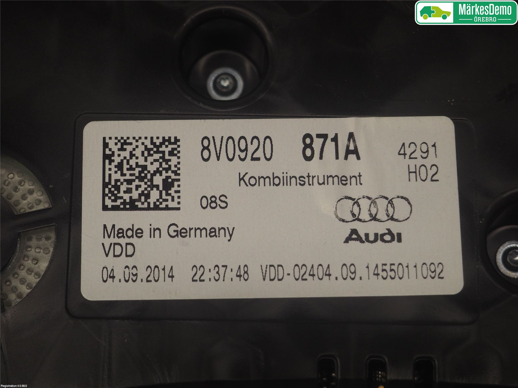 Audi A3/S3 8V 13-20 Instrument Komb
