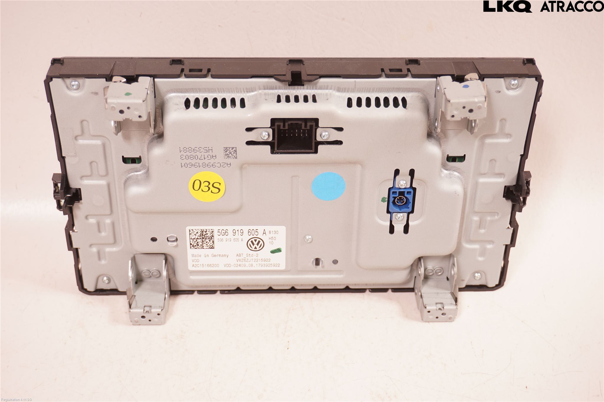 Volkswagen VW GOLF / E-GOLF VII 13-20 Bildskärm