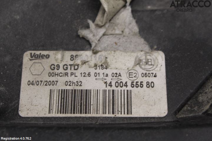 Fiat SCUDO 07-16 Strålkastare Vänster