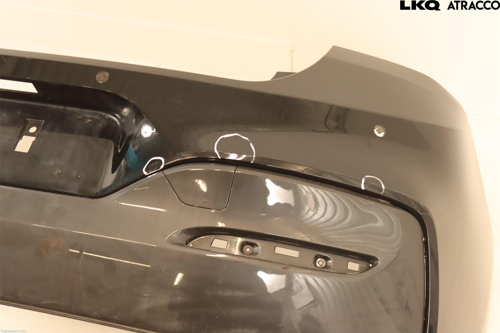 BMW 1 F20/F21 11-19 Stötfångarbeklädnad Bak