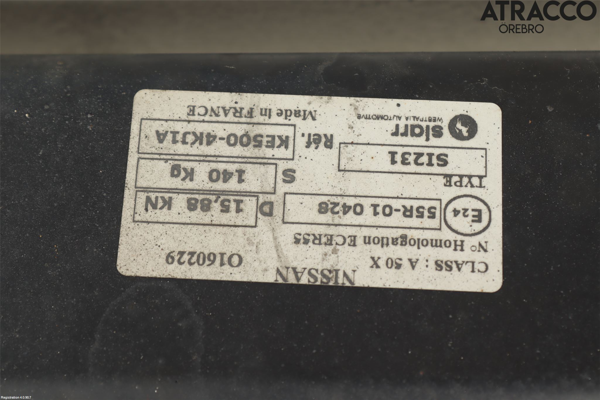 Nissan NAVARA 05-16 Dragkrok