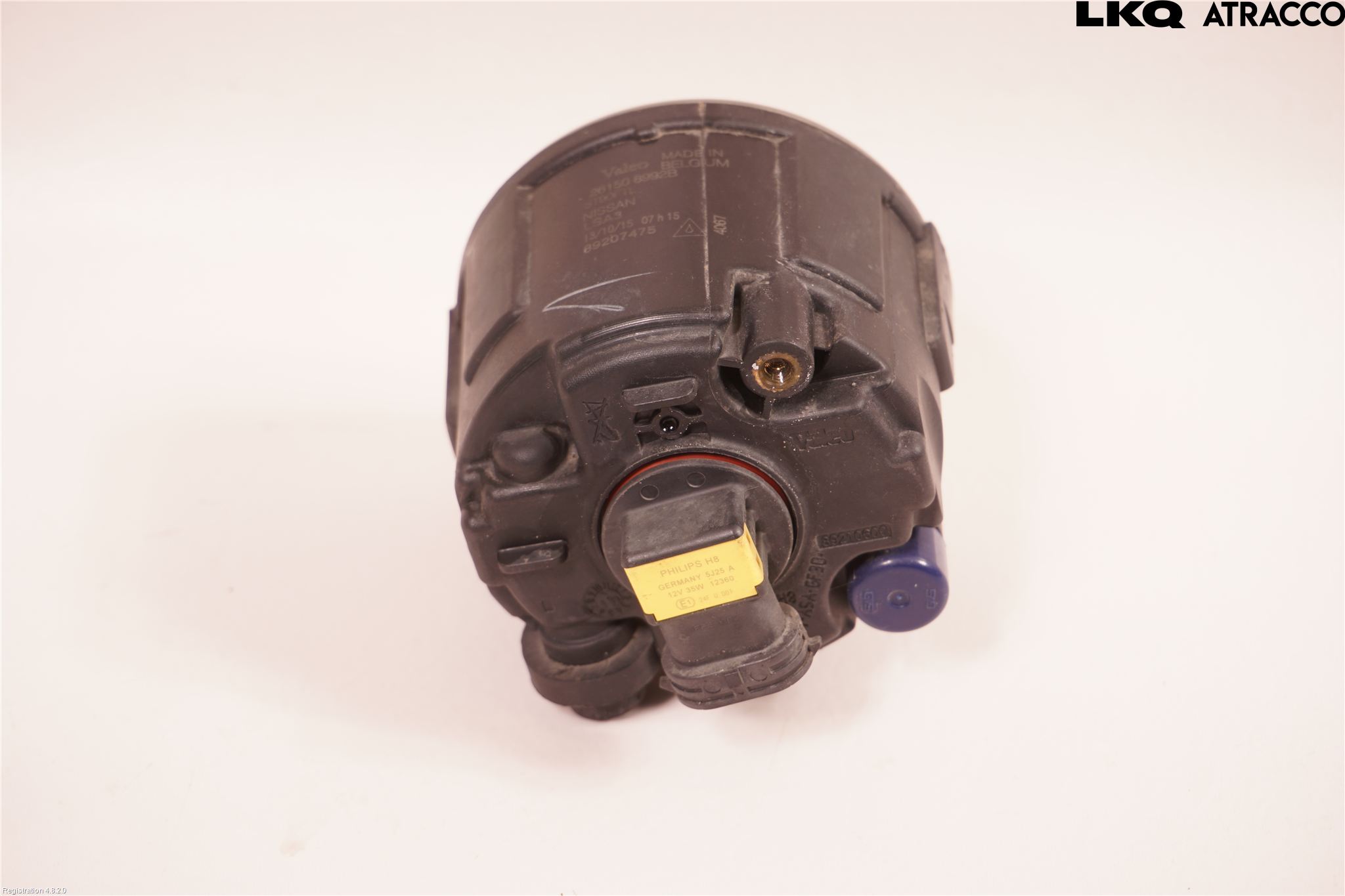 Nissan QASHQAI 14-17 Dimljus-Varselljus Fram