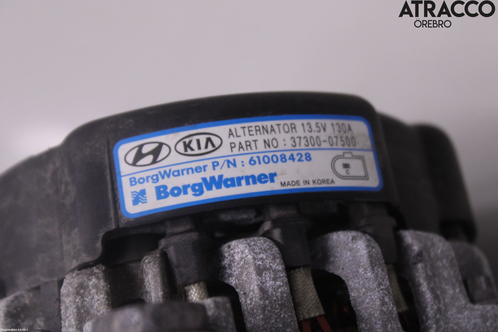 Kia PICANTO 17- Generator